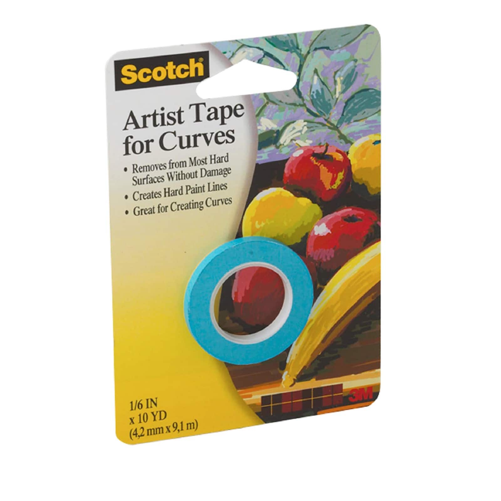 Pro Art Artist Tape - 1-inch x 60-yard - White - Craft Warehouse