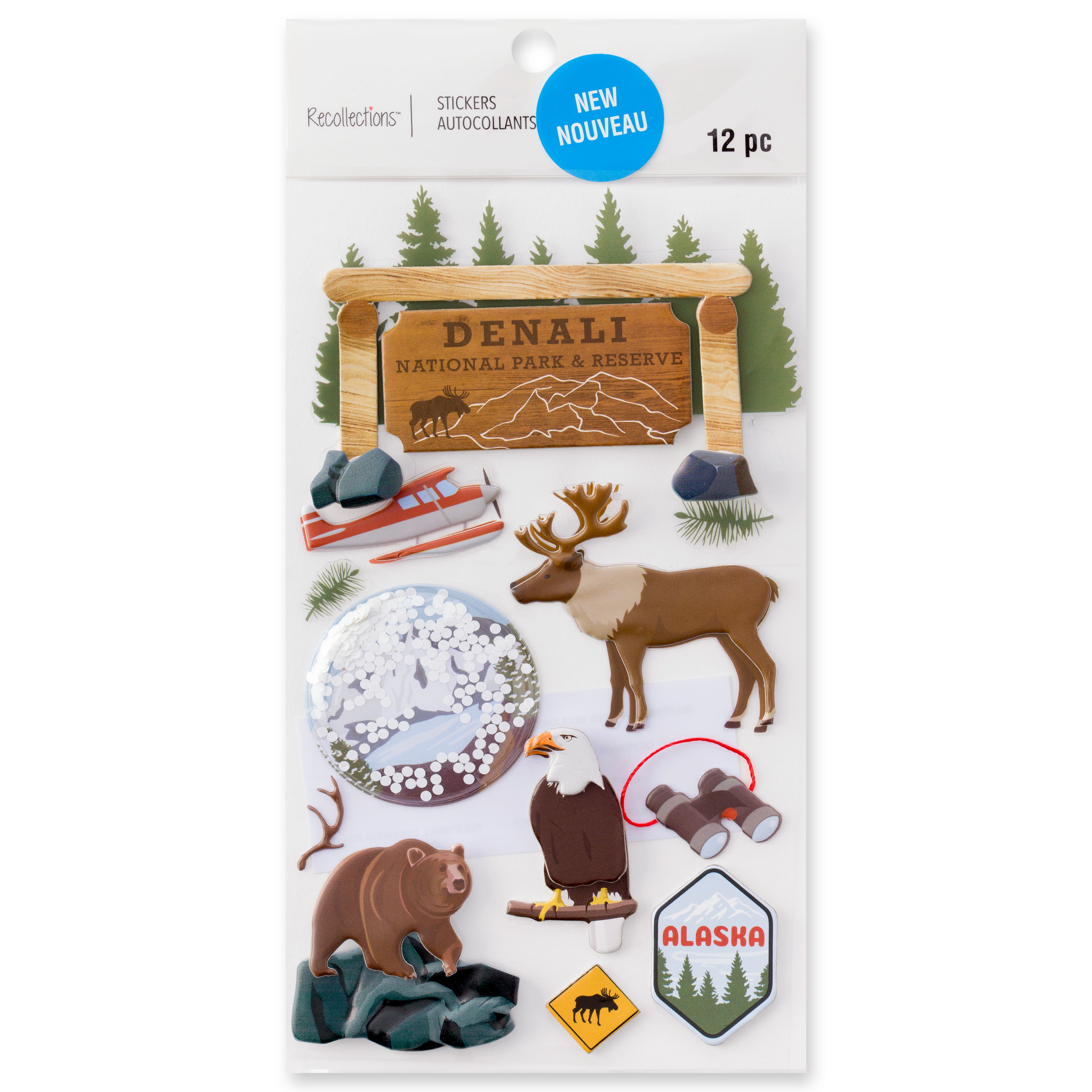 Denali National Park Dimensional Stickers by Recollections&#x2122;