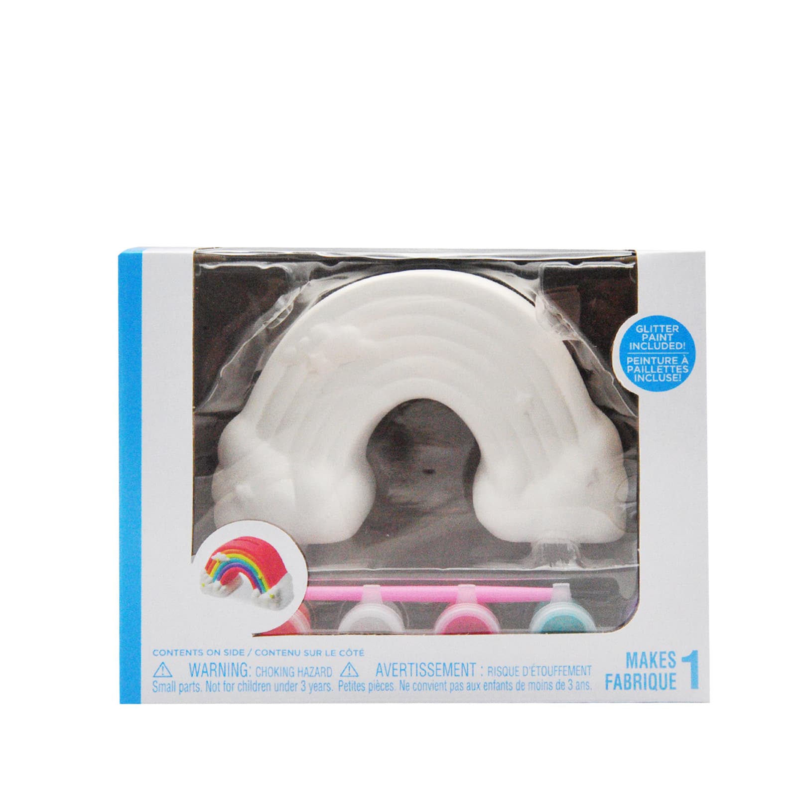 12 Pack: Rainbow 3D Ceramic Bank Kit by Creatology™