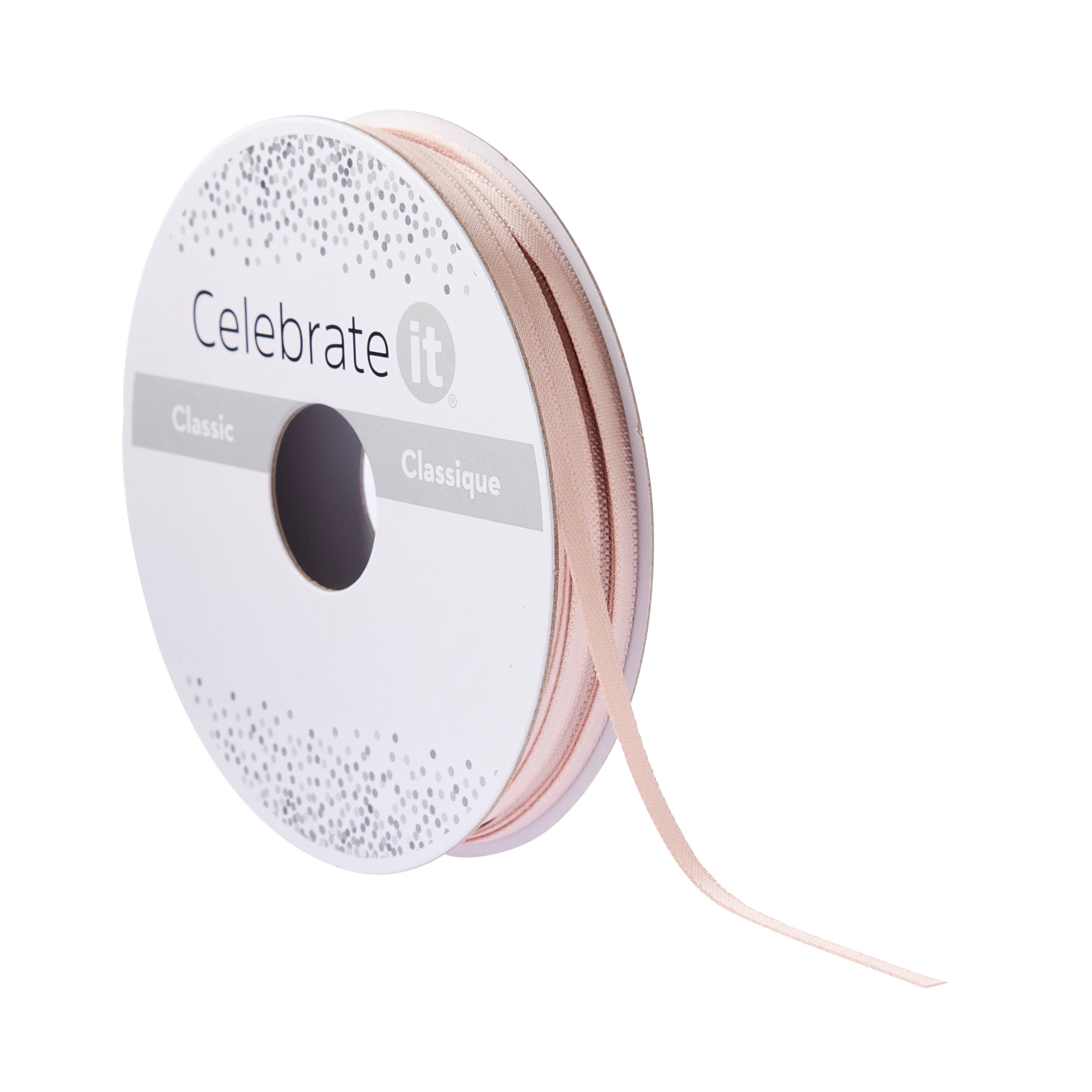 24 Pack: 1/8" x 10yd. Satin Ribbon by Celebrate It™