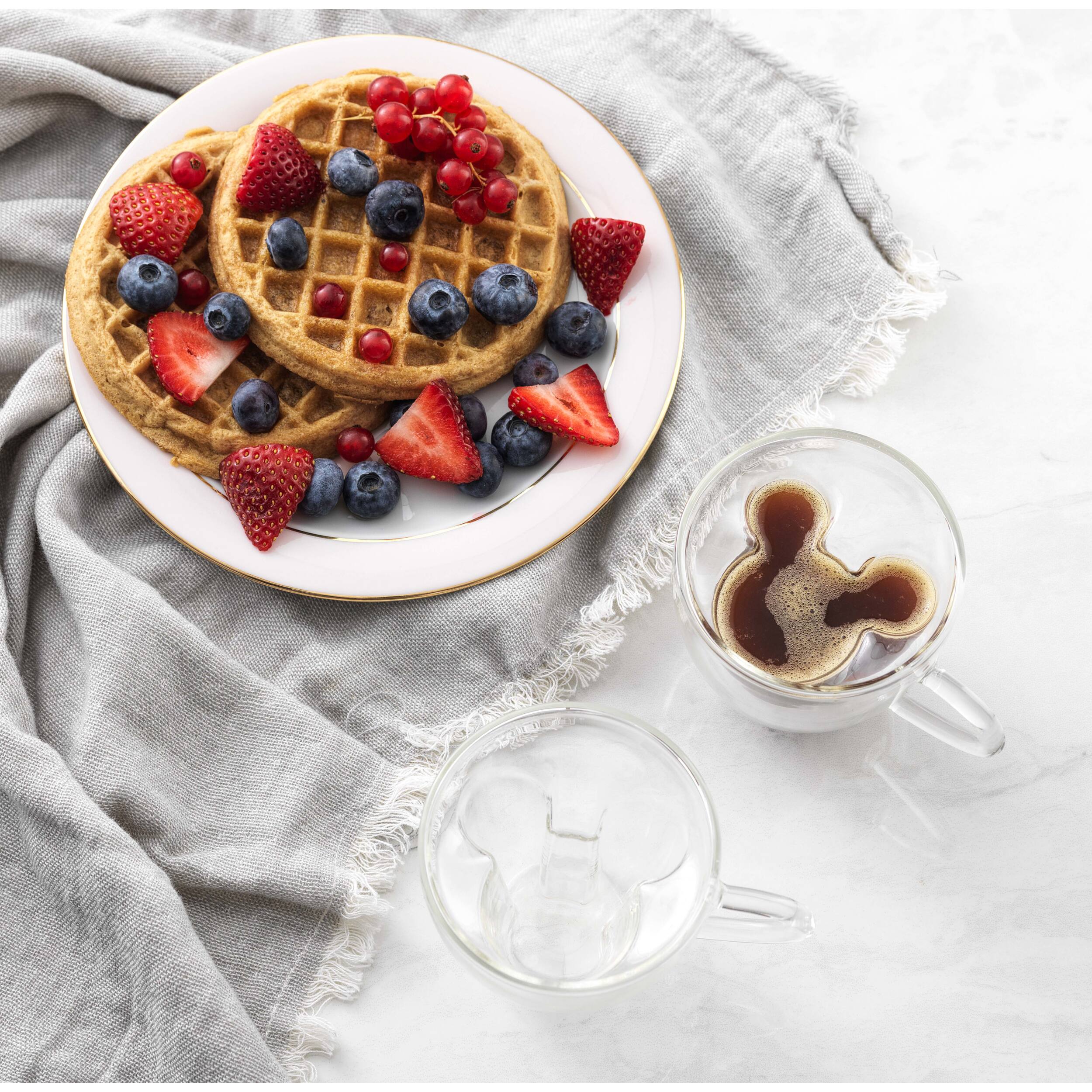 JoyJolt® Disney® 5.4oz. Mickey 3D Espresso Cups, 2ct.