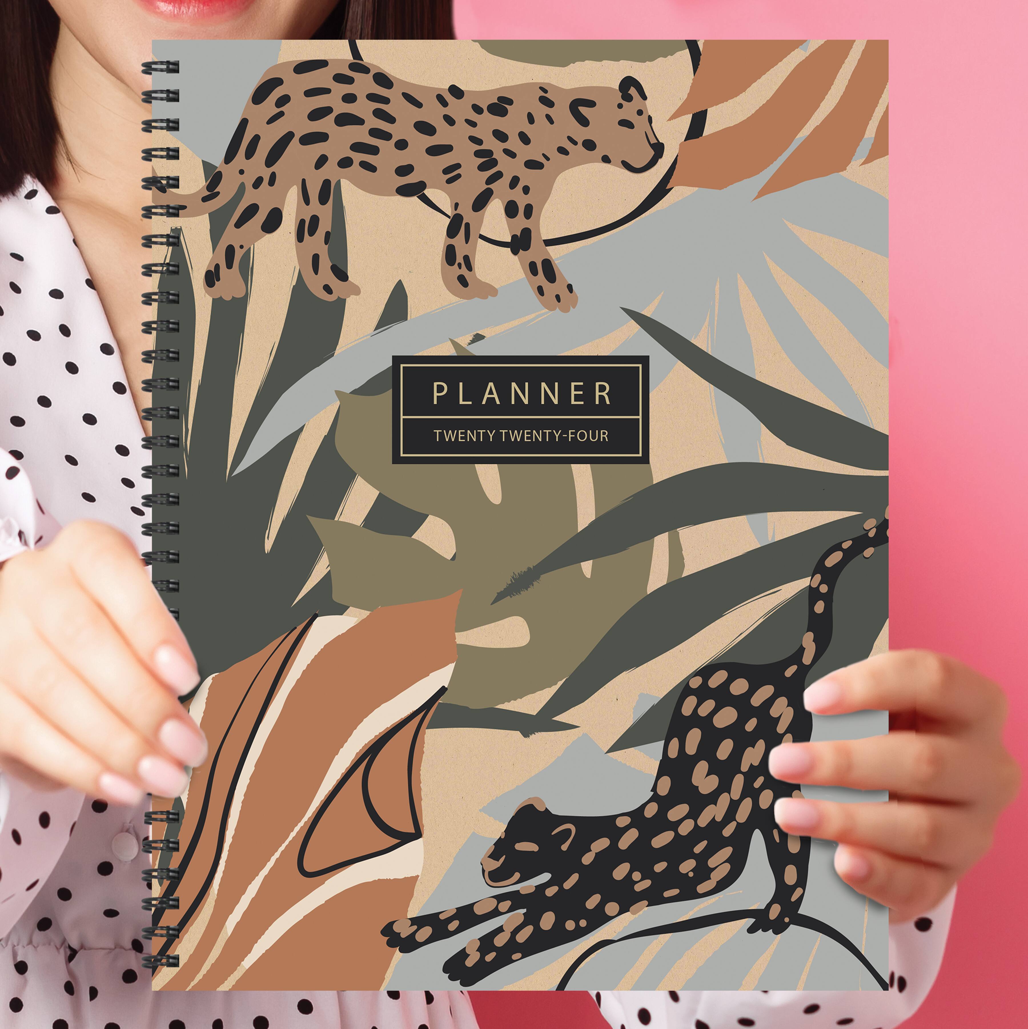 TF Publishing 2024 In the Jungle Large Planner