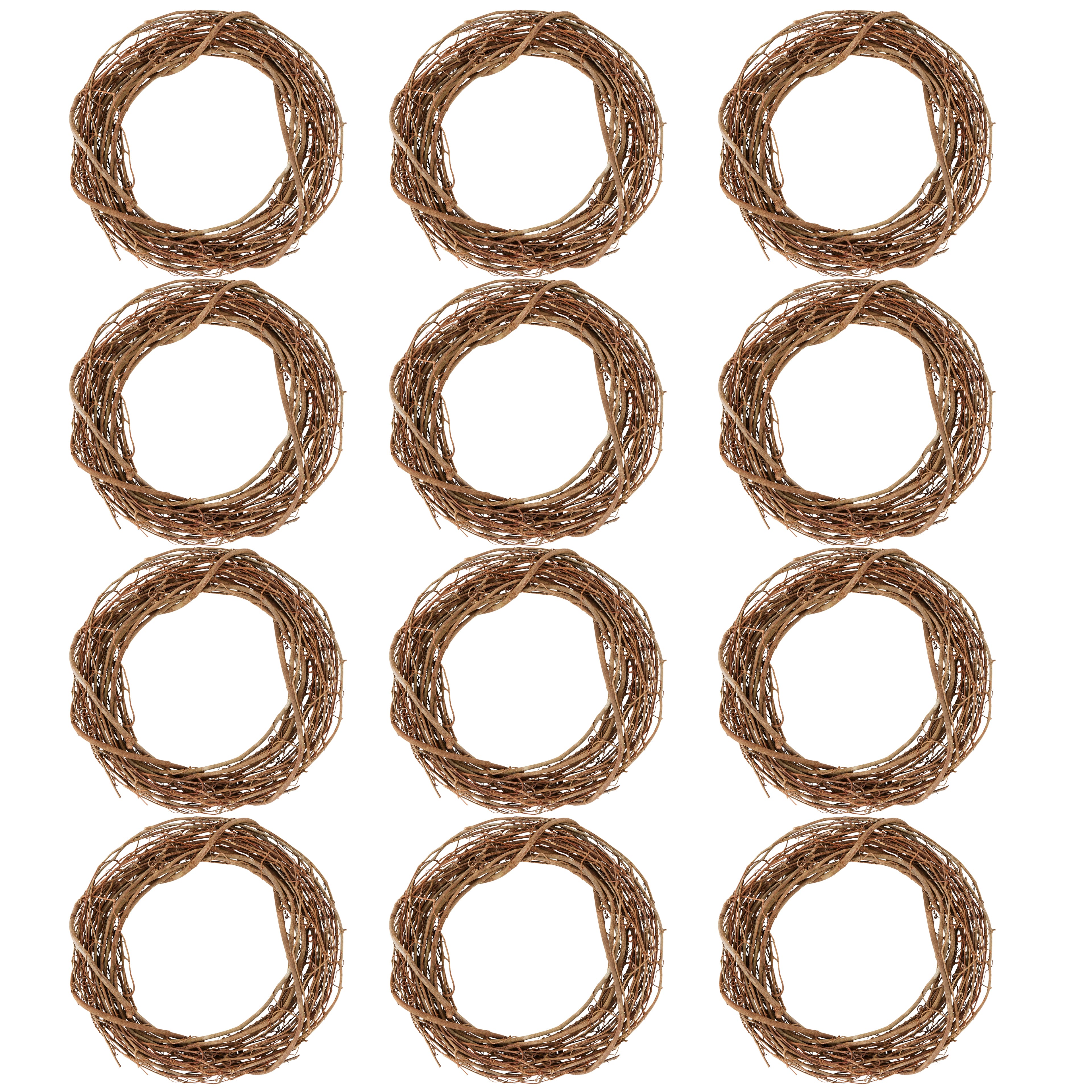 12 Pack: 14" Grapevine Wreath by Ashland®