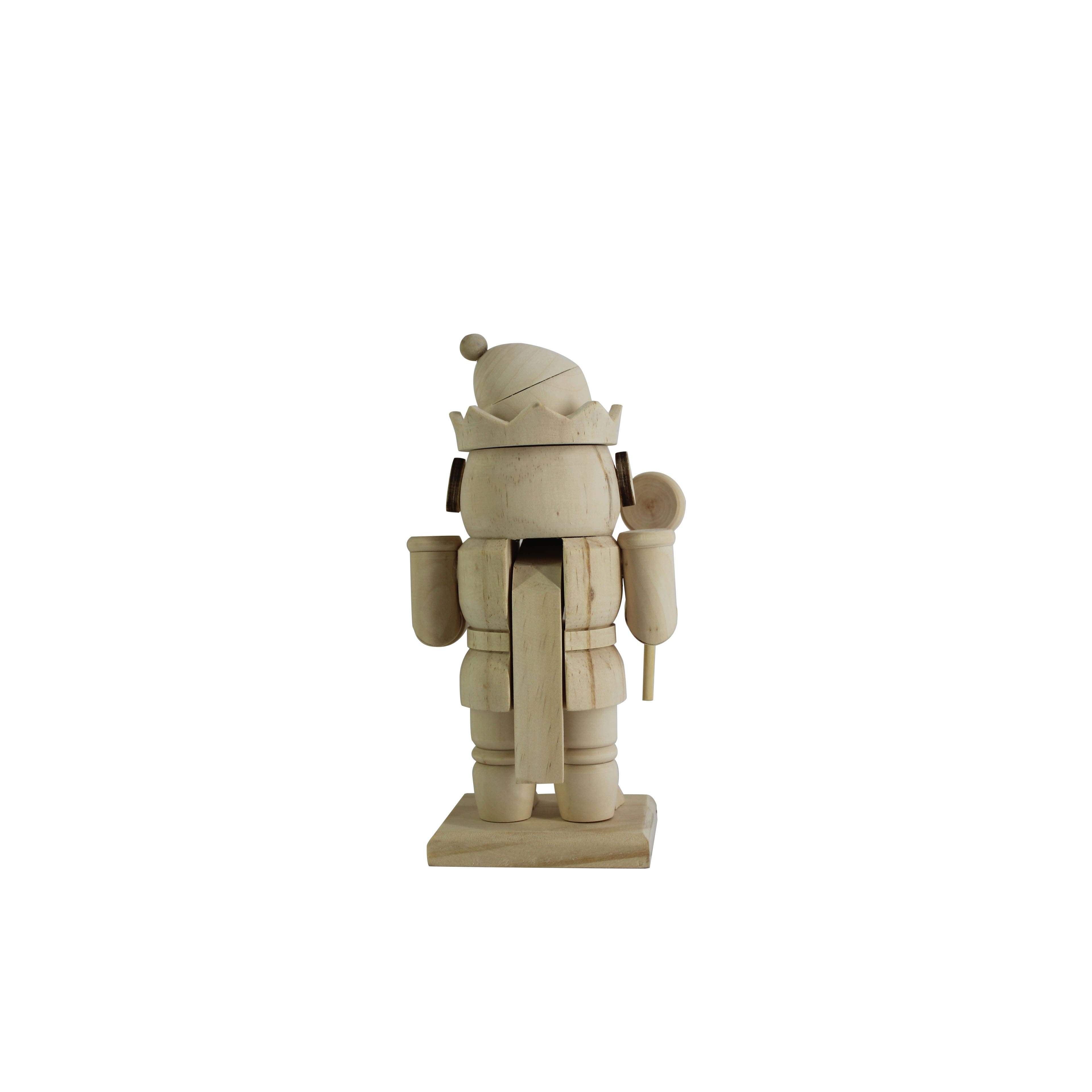 7&#x22; Christmas Elf with Lollipop DIY Pinewood Nutcracker by Make Market&#xAE;