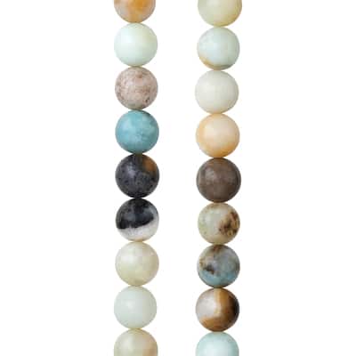 Amazonite Round Beads, 8mm by Bead Landing™ image