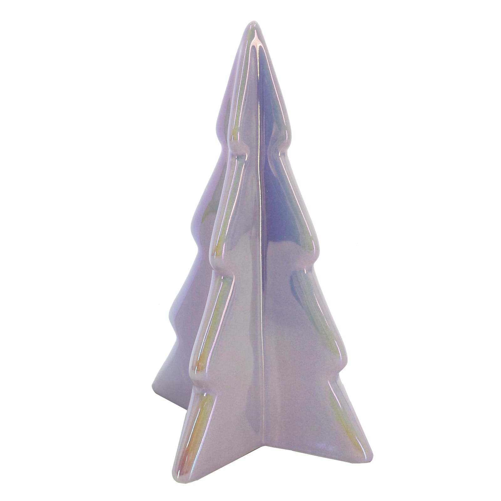 7.25&#x22; Iridescent Ceramic Tree Tabletop D&#xE9;cor by Ashland&#xAE;