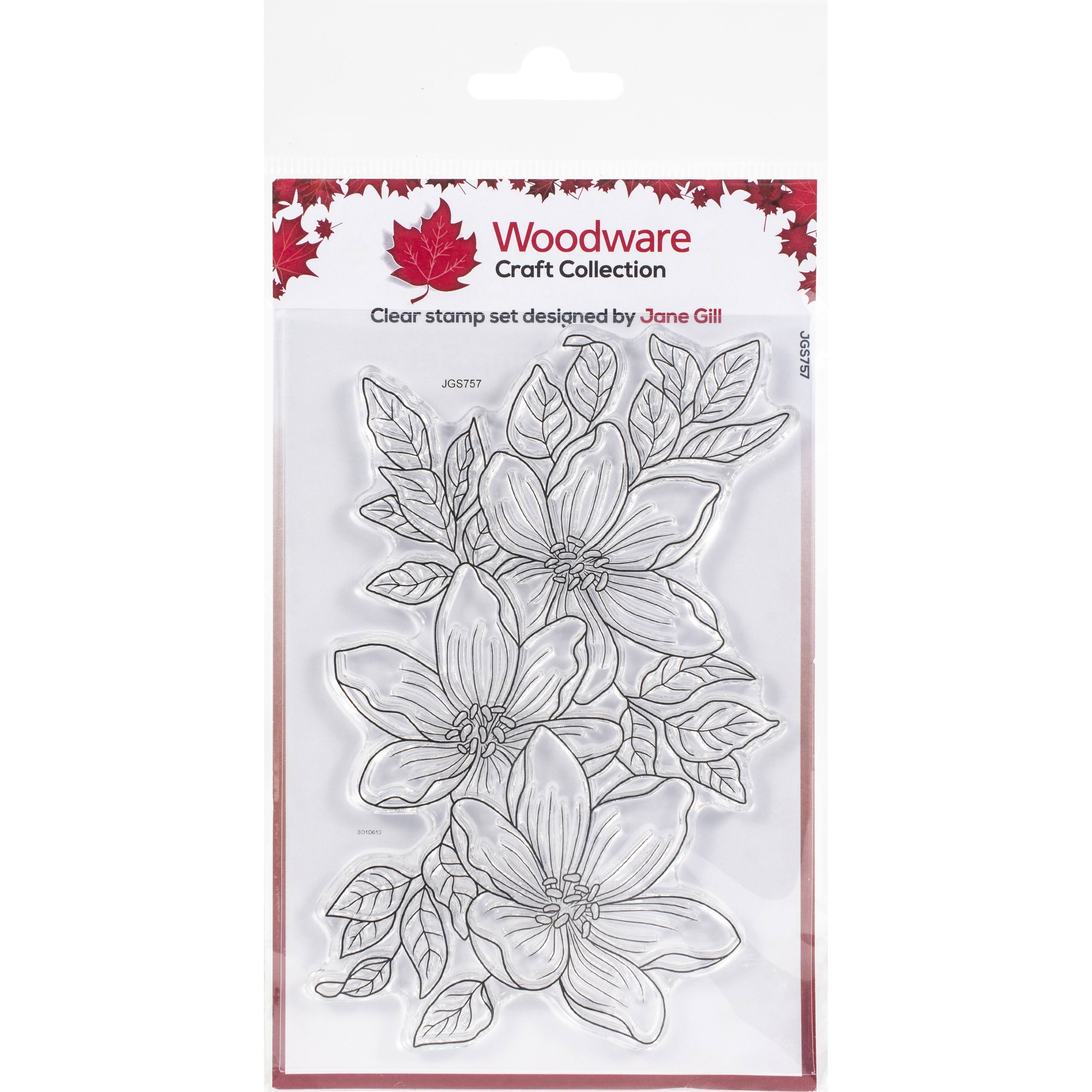 Woodware Singles Garden Spray Clear Stamps | Michaels