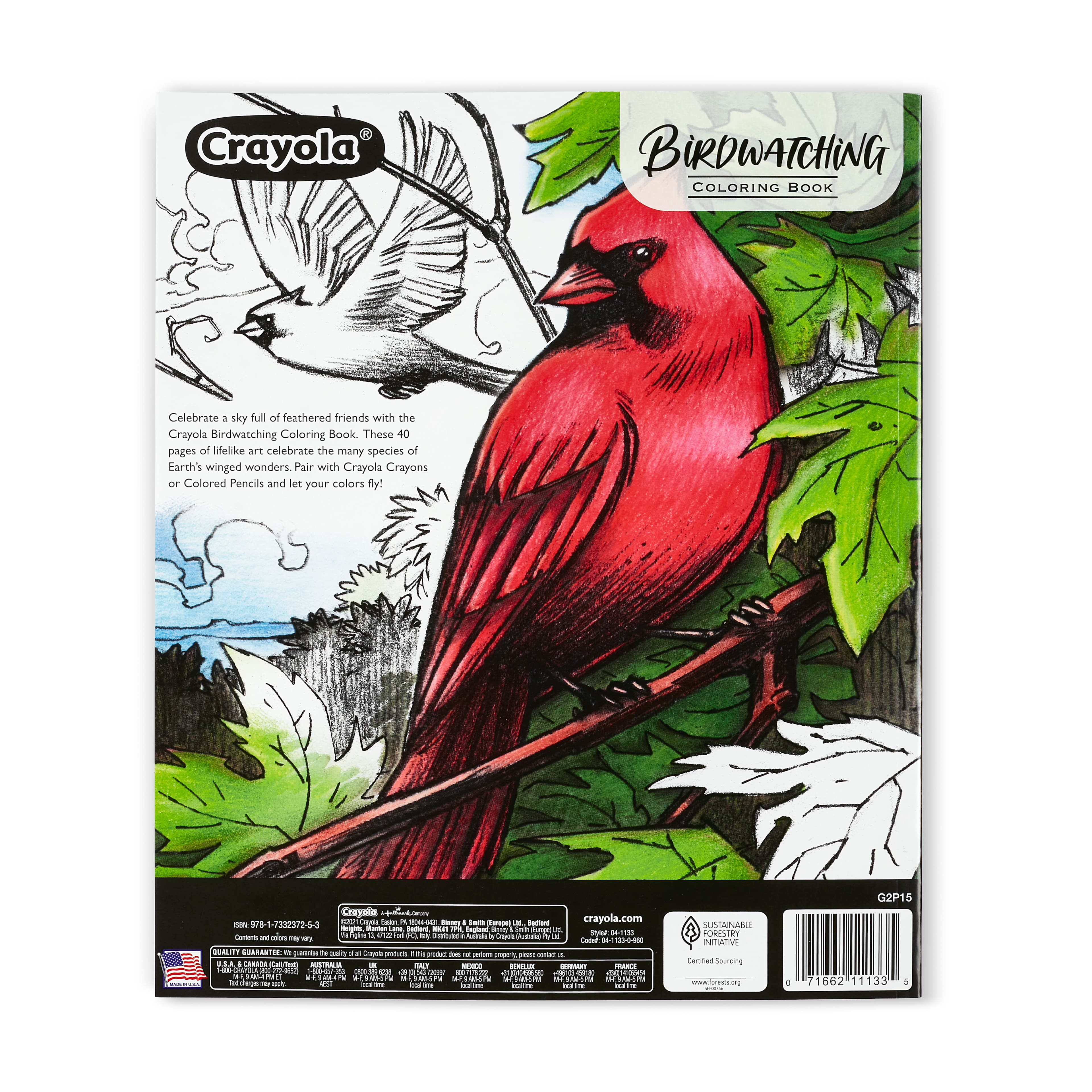Crayola&#xAE; Bird Watching Coloring Book