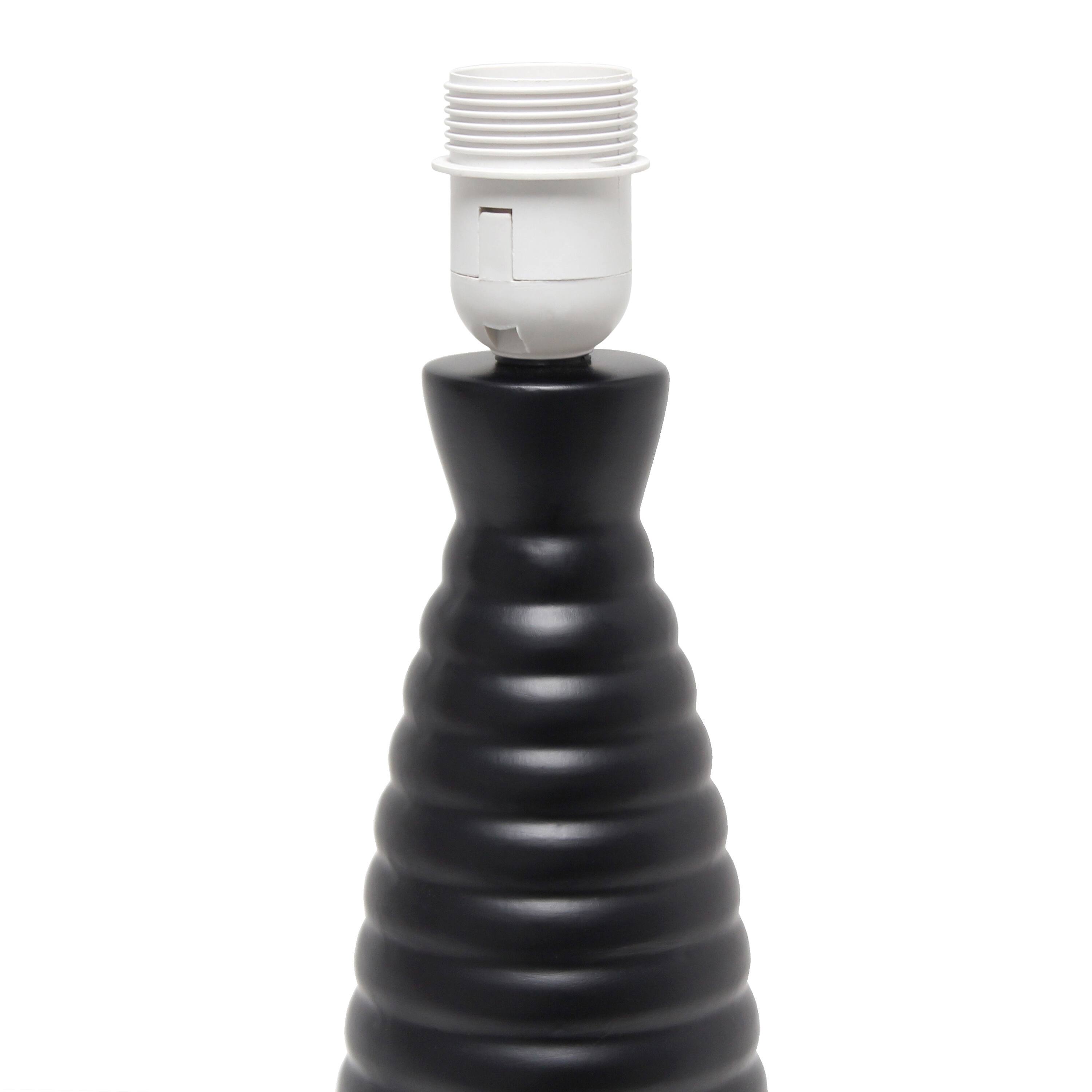 Simple Designs Alsace Bottle Table Lamp