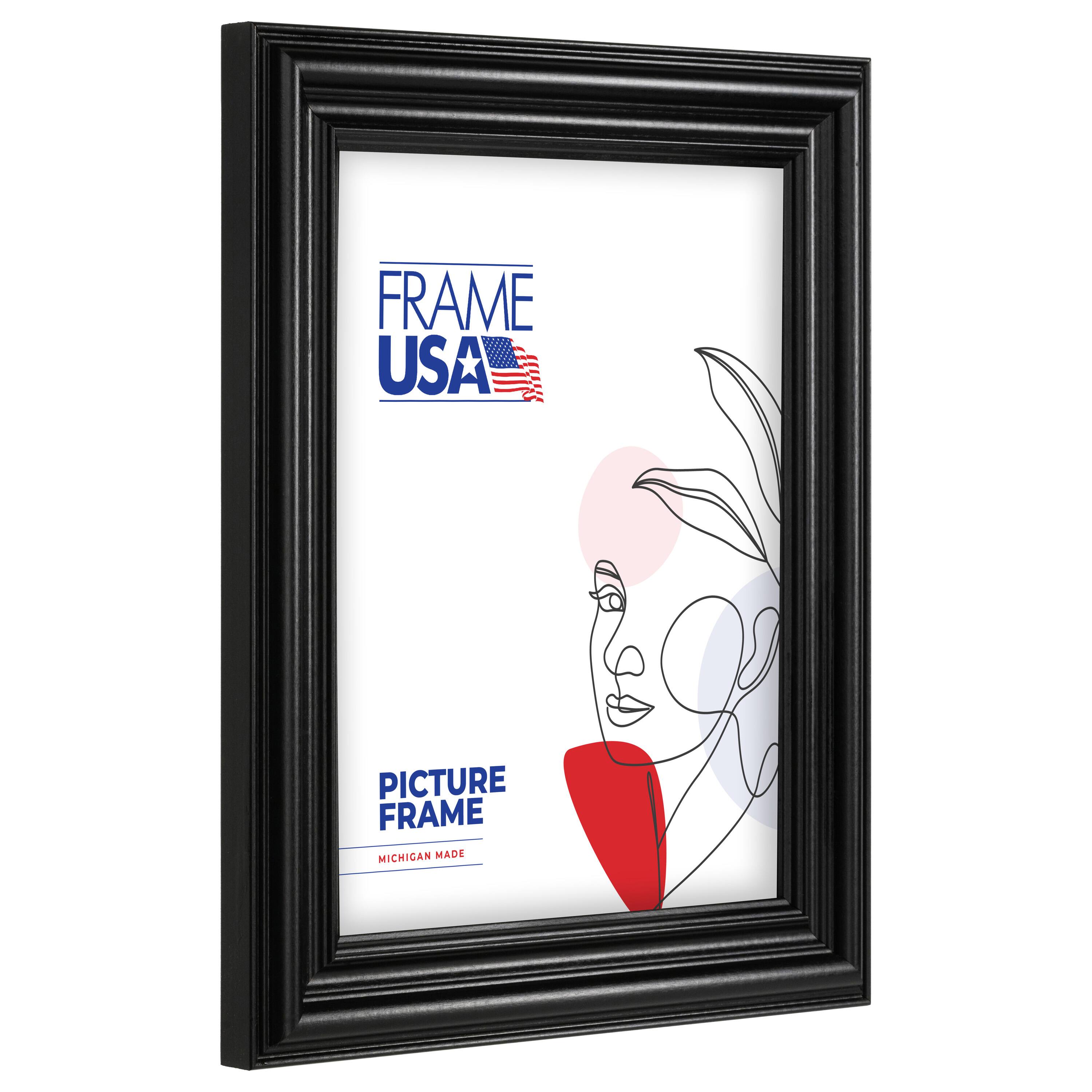 Frame USA Grande Black Single Image Picture Frame