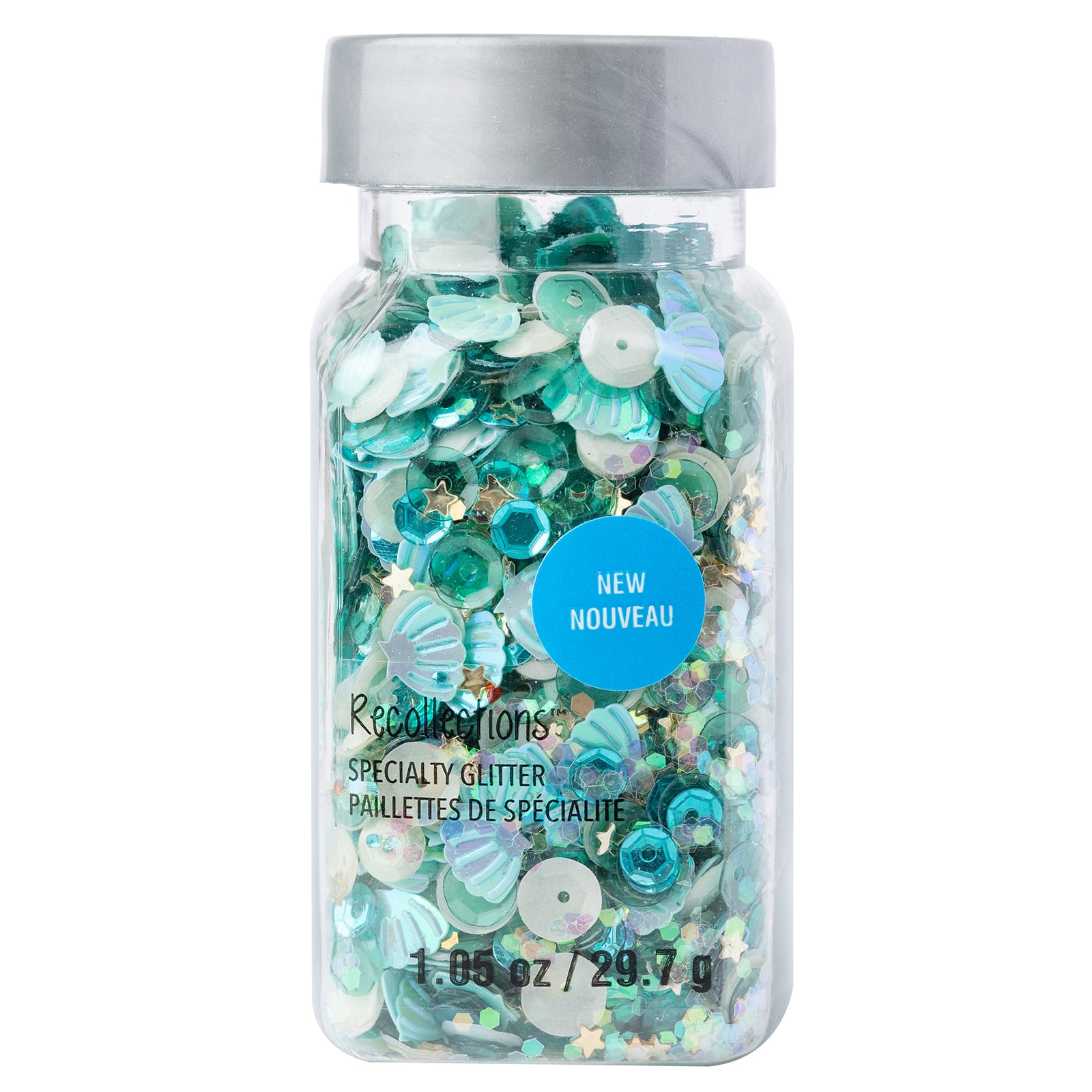 12 Pack: Mermaid Mix Specialty Sequin Glitter by Recollections&#x2122;
