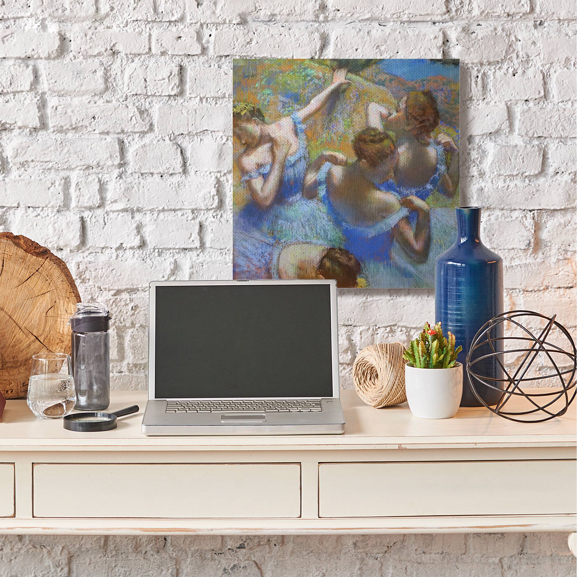 Stupell Industries Degas Blue Dancers Canvas Wall Art