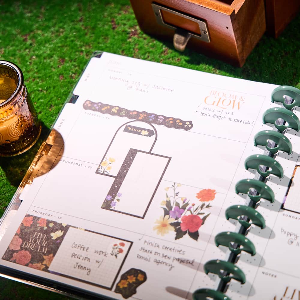 The Classic Happy Planner&#xAE; Dark Garden