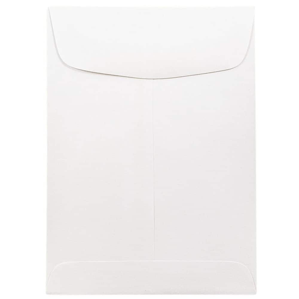 JAM Paper 5.5" x 7.5" White Open End Catalog Envelopes
