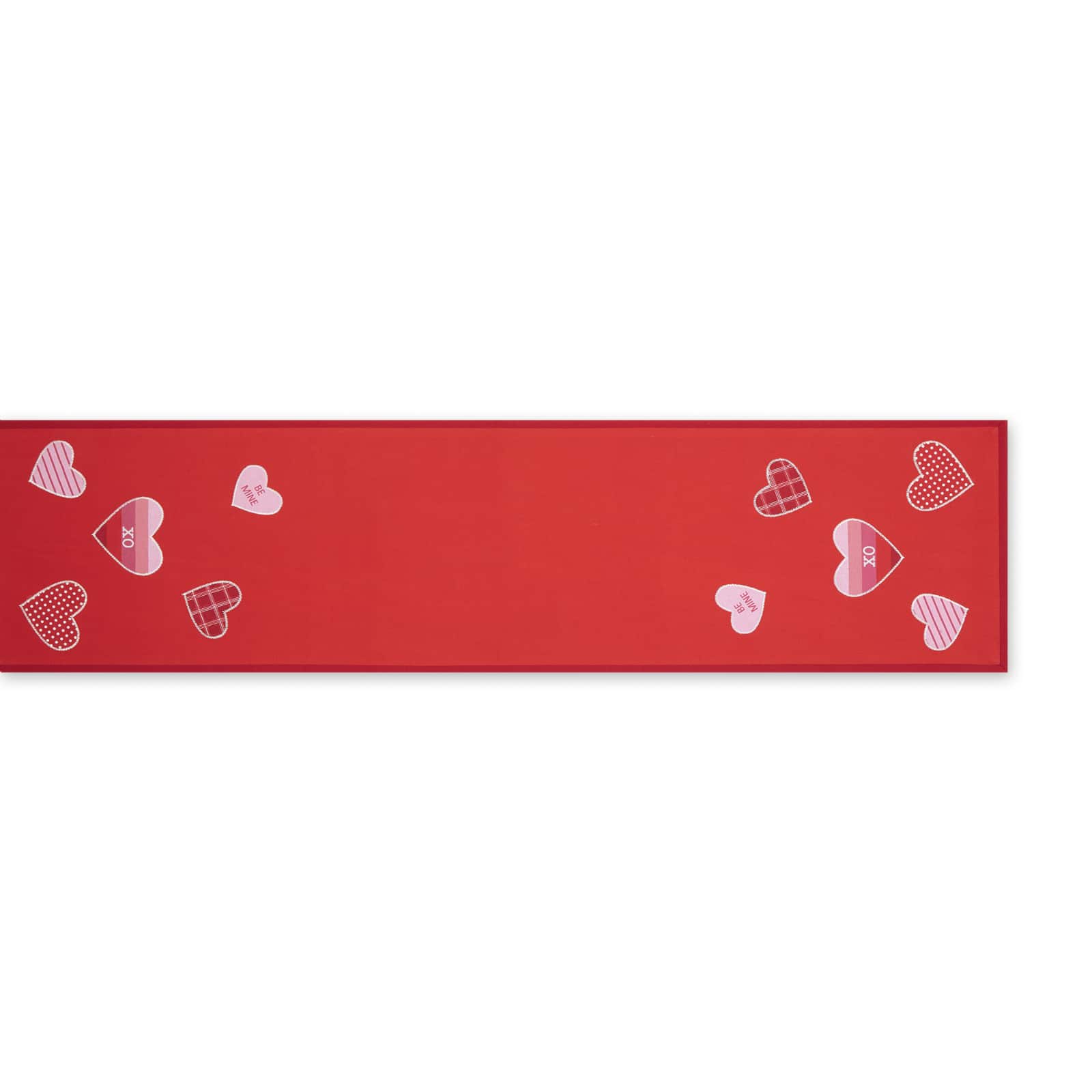 DII&#xAE; 54&#x22; Hearts Embellished Table Runner