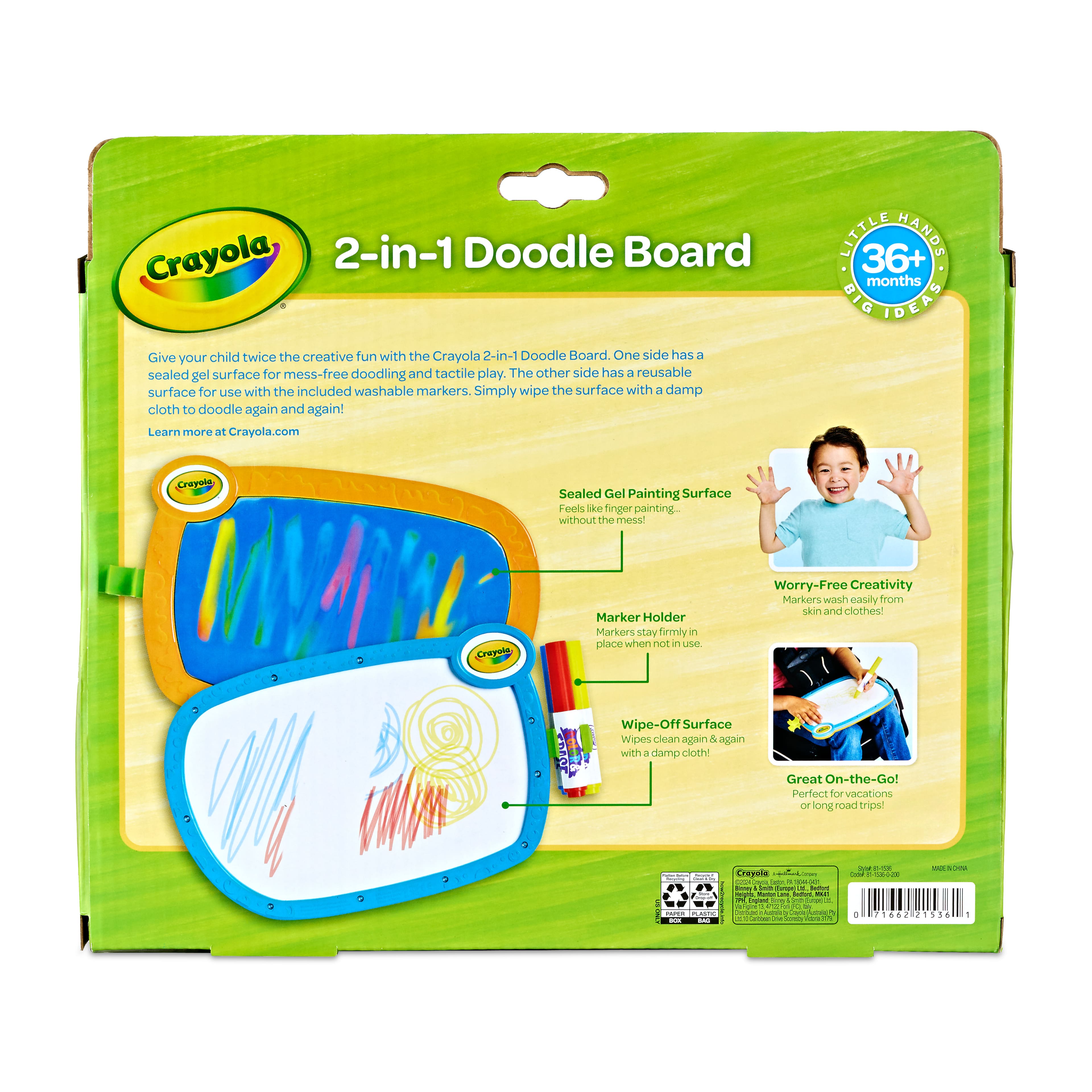 Crayola&#xAE; 2-in-1 Doodle Board