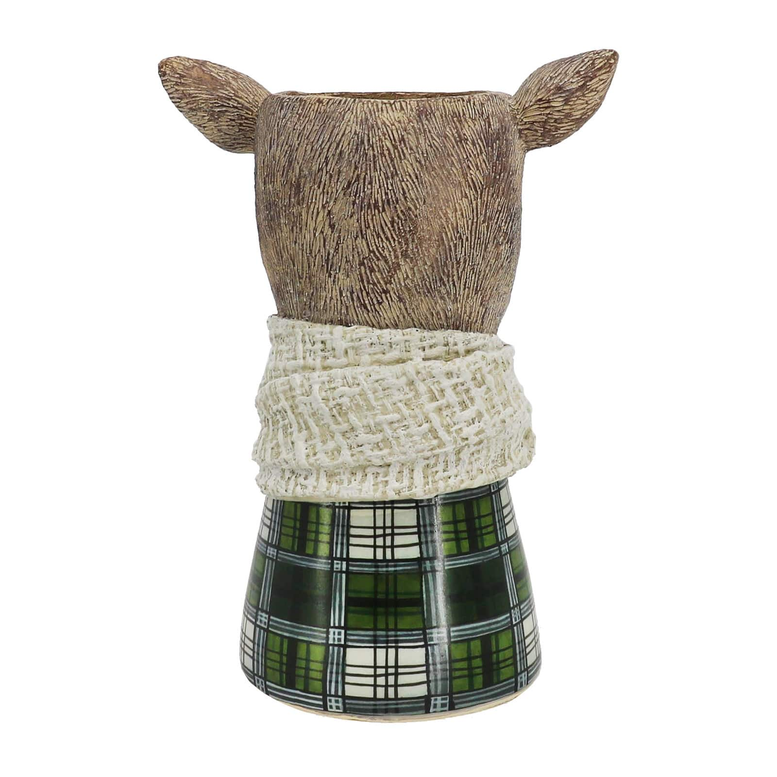 8&#x22; Deer with Scarf Decorative Container by Ashland&#xAE;