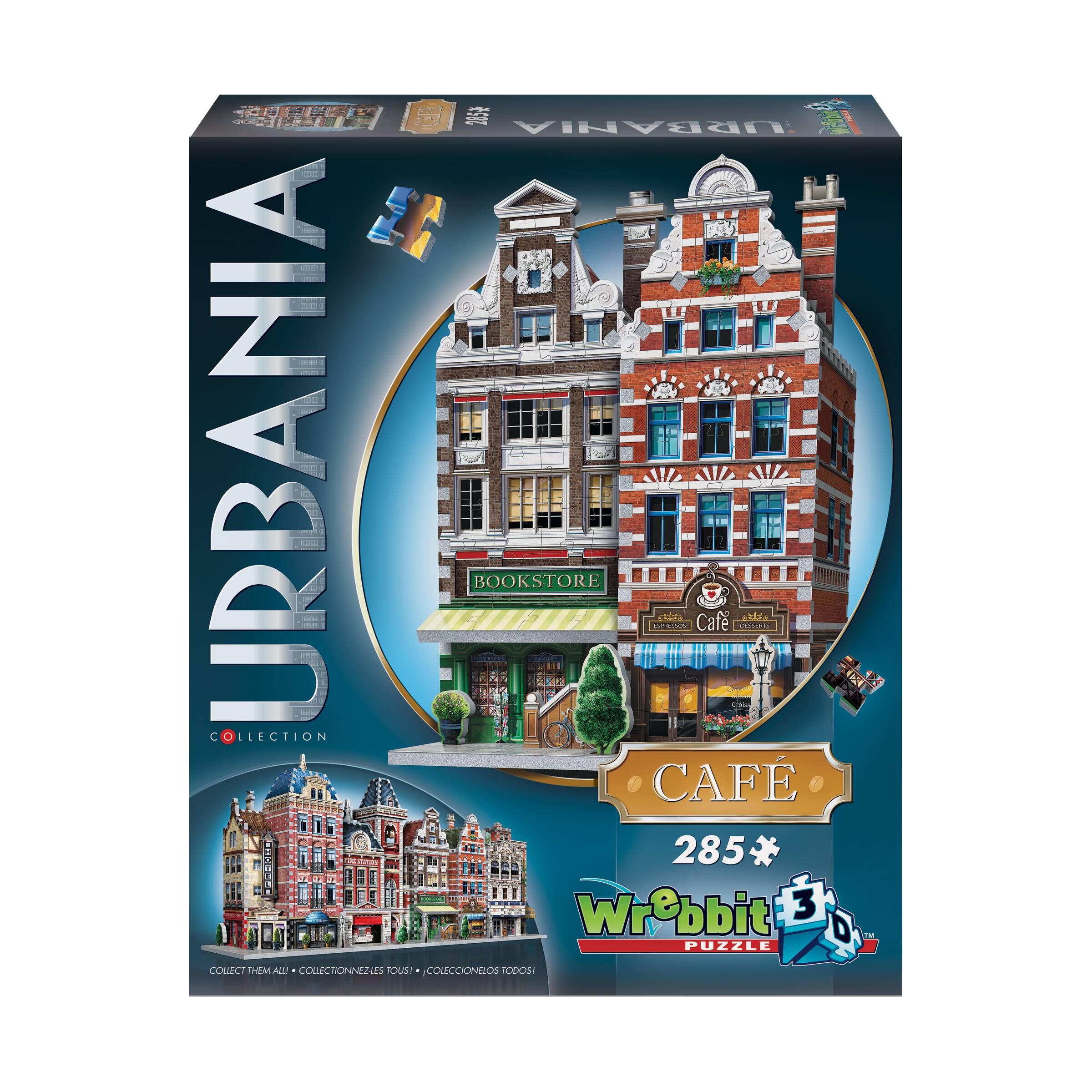 Urbania Collection - Cafe 3D Puzzle: 285 Pcs