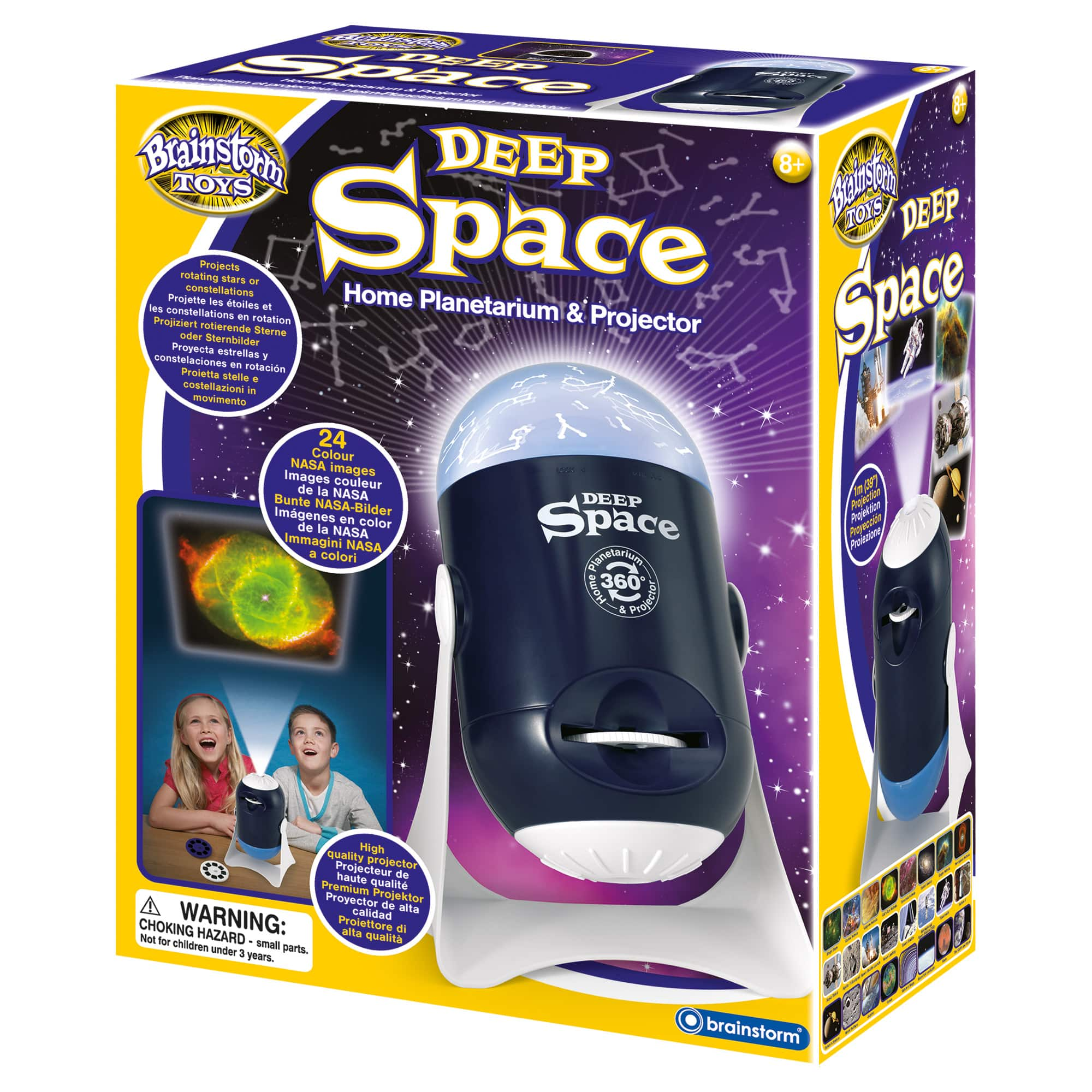 Brainstorm Toys STEM Deep Space Home Planetarium &#x26; Projector