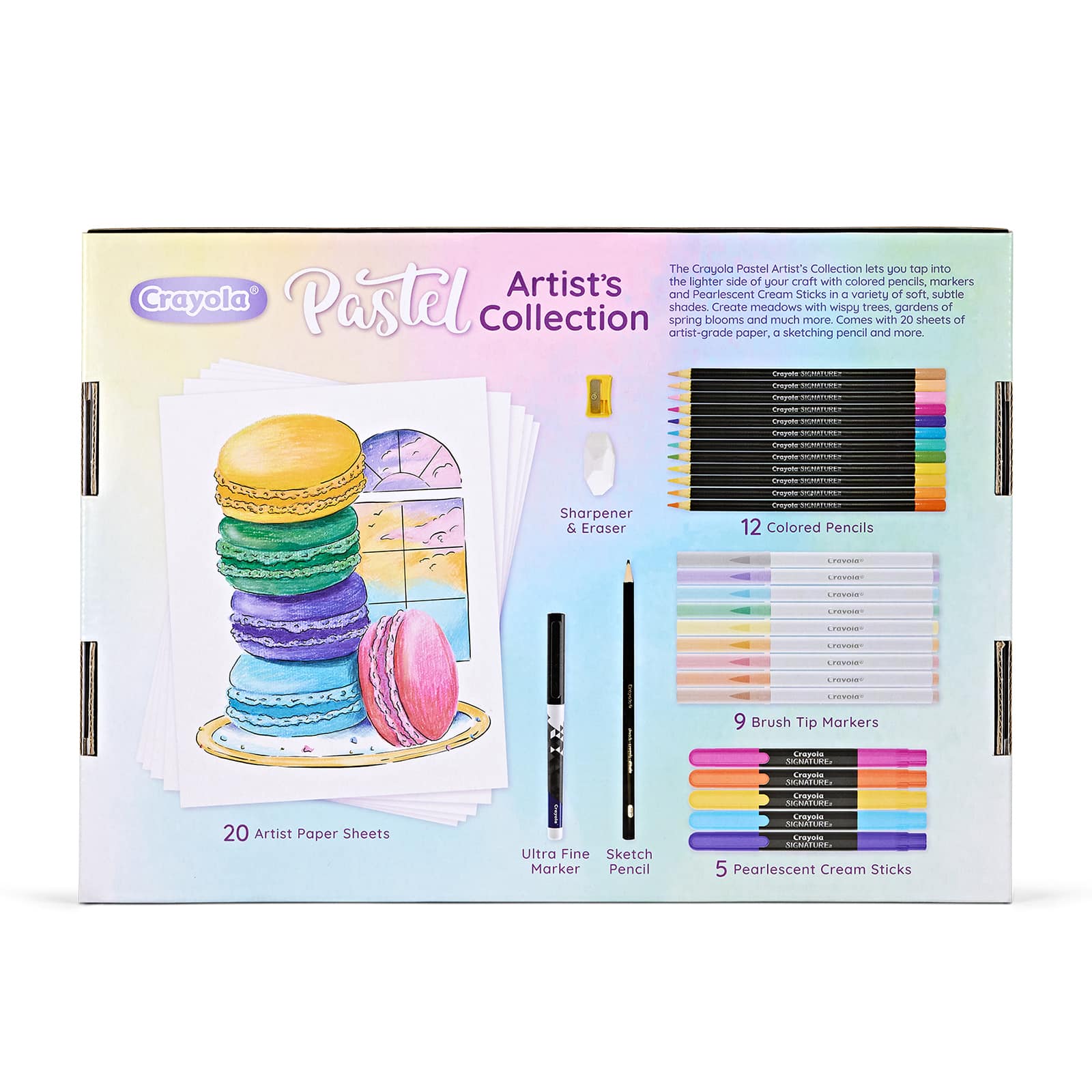 Crayola&#xAE; Pastels Artist&#x27;s Collection Kit