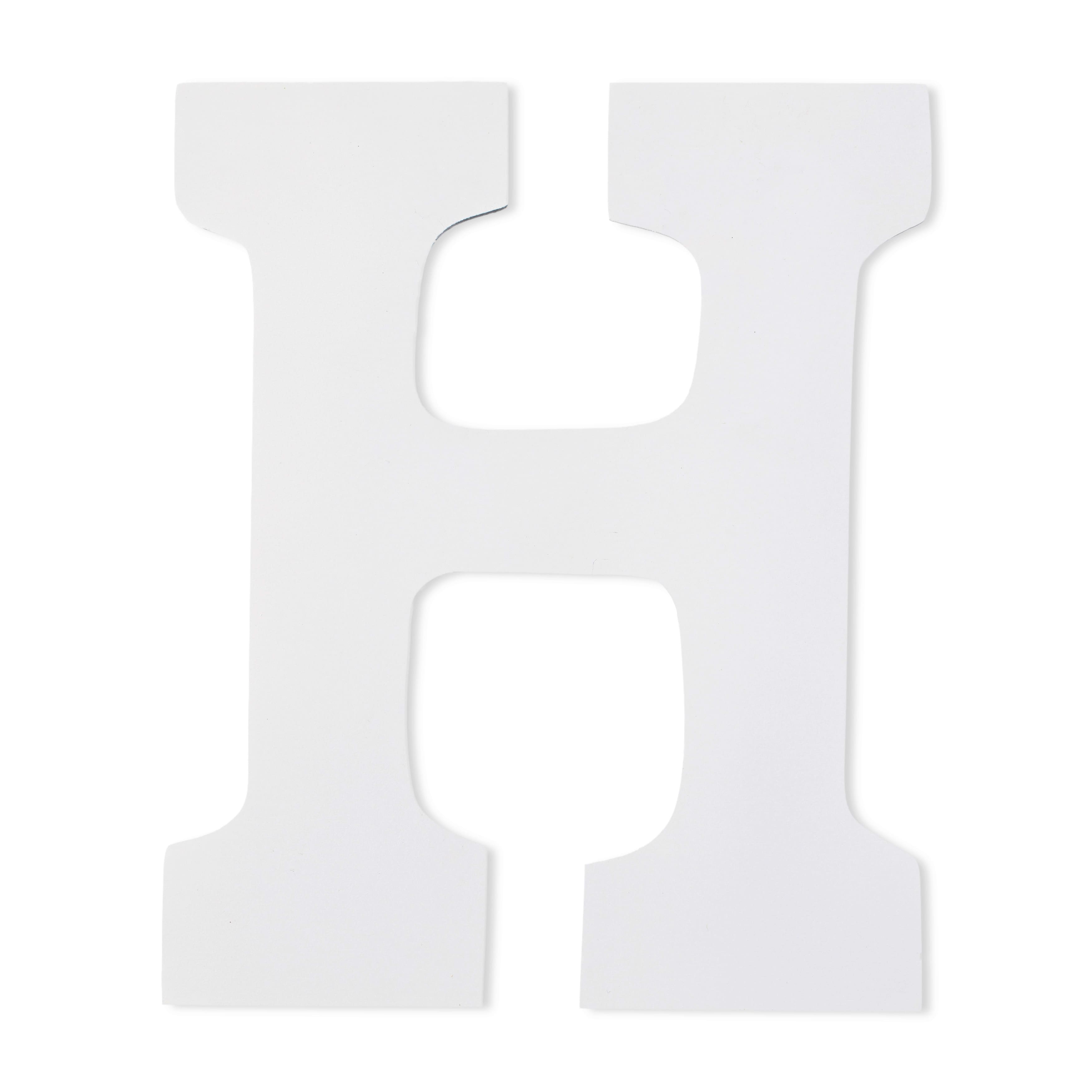 9&#x22; White MDF Whimsy Letter by Make Market&#xAE;