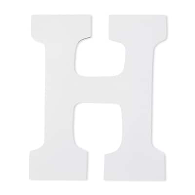 9" White MDF Whimsy Letter by Make Market® image