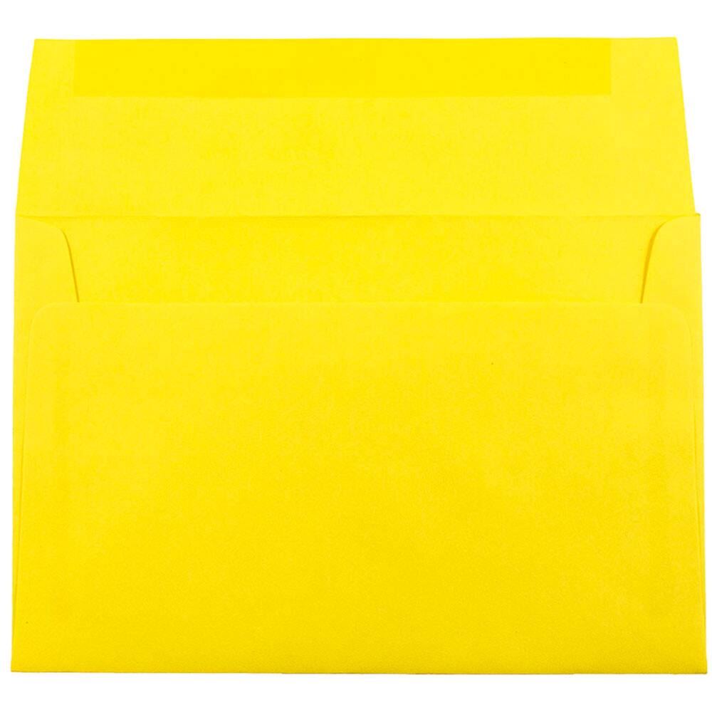 JAM Paper A10 Colored Invitation Envelopes, 50ct.