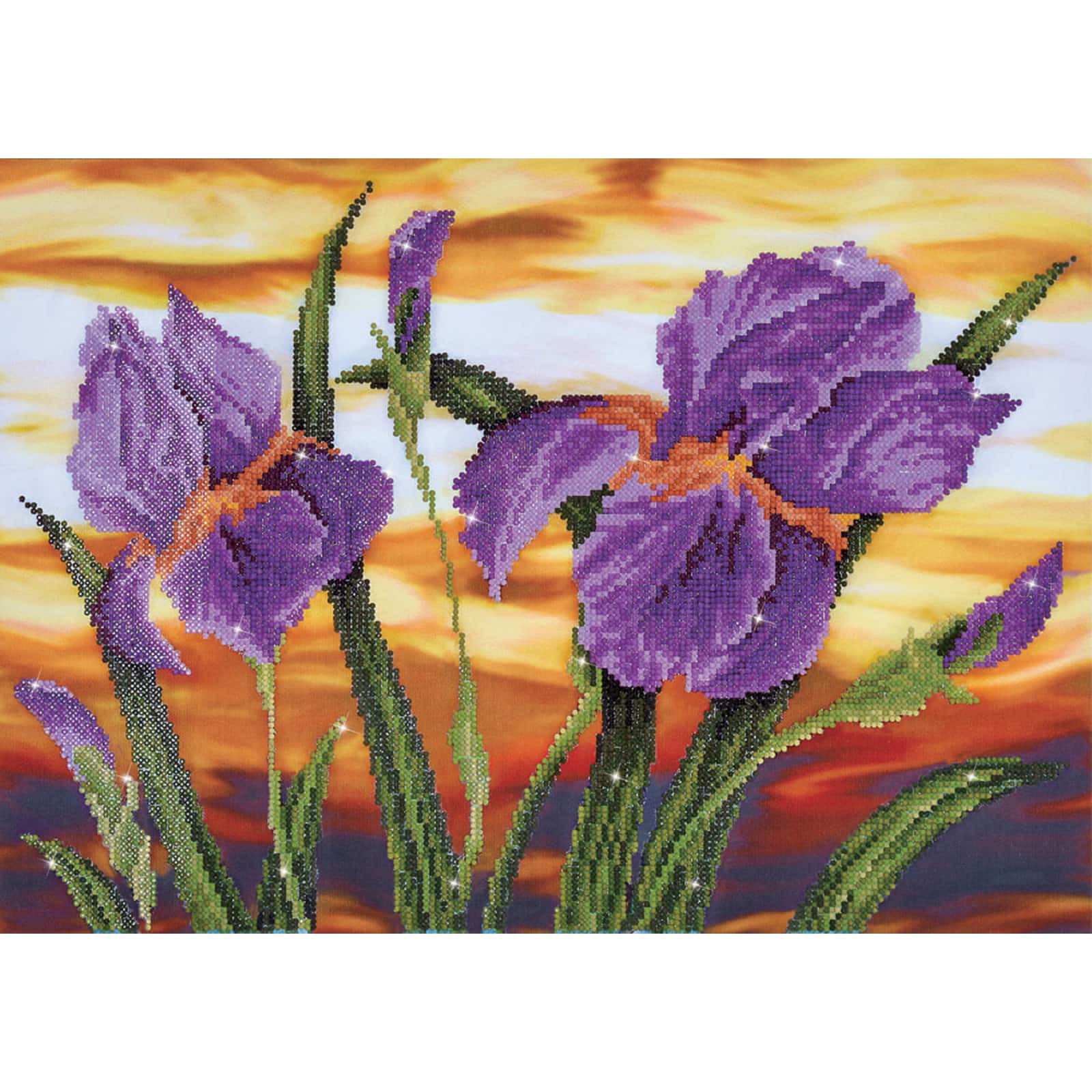 Diamond Dotz&#xAE; Iris Sunset Diamond Painting Kit