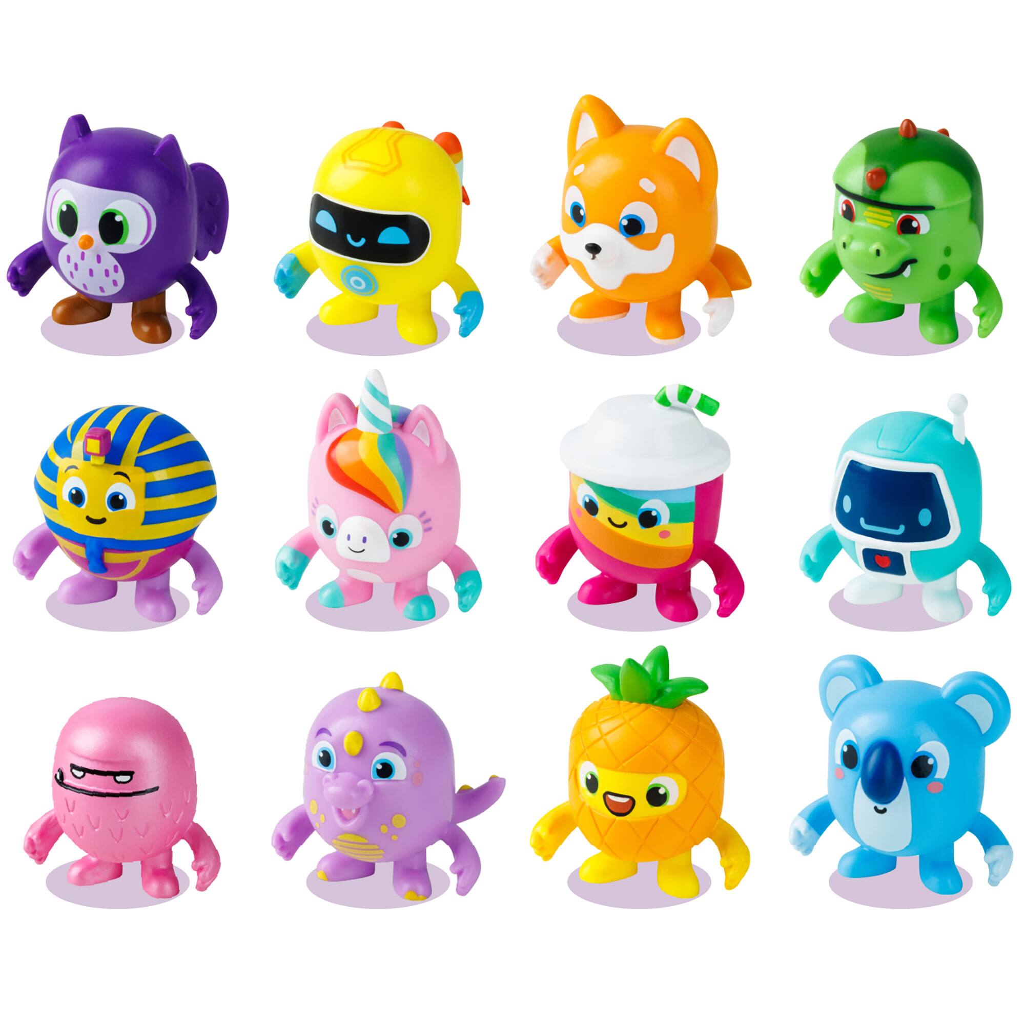 Pi&#xF1;ata Smashlings Rainbow Whale Edition Box D Deluxe Collectible Figure Set