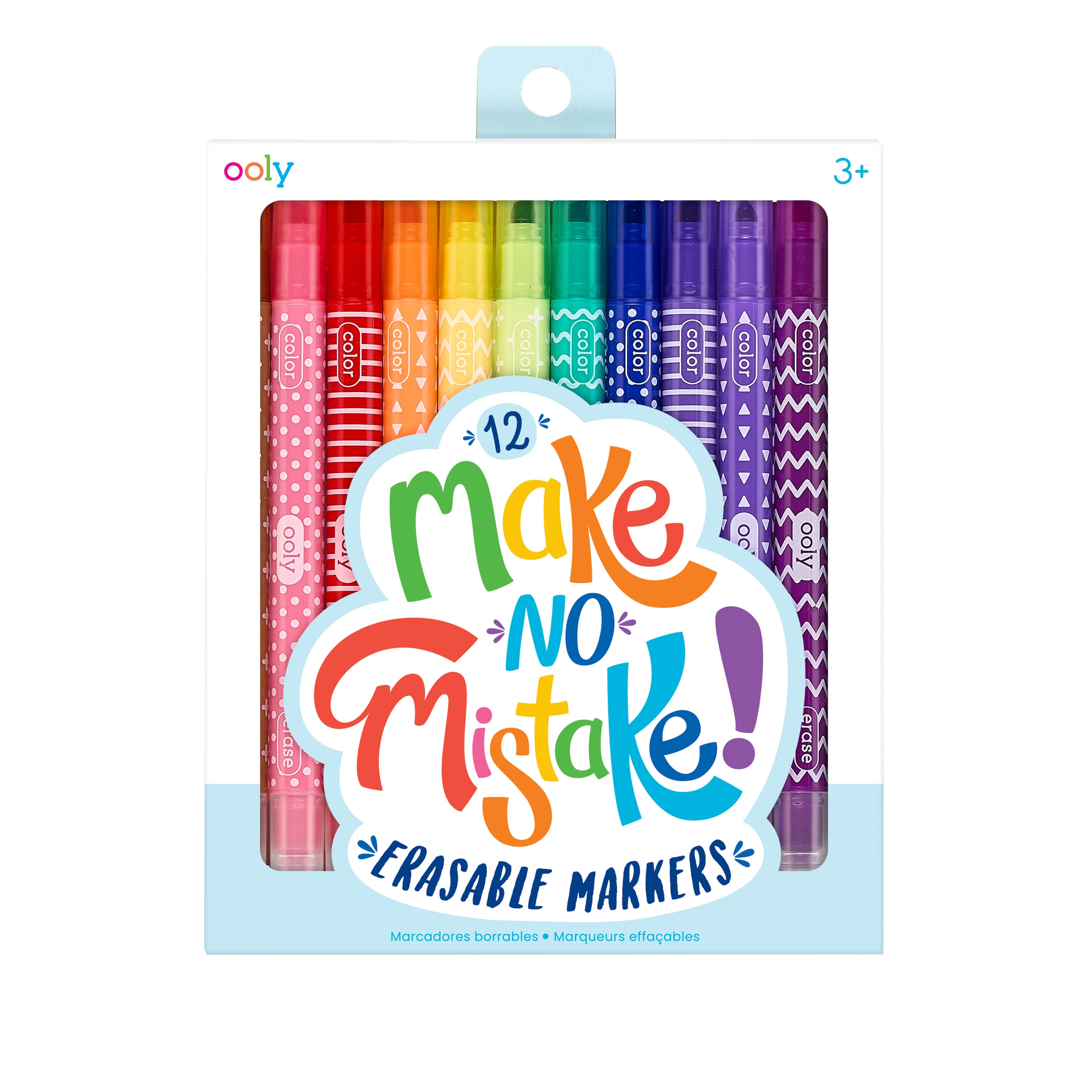 OOLY Make No Mistake! Erasable Markers Set