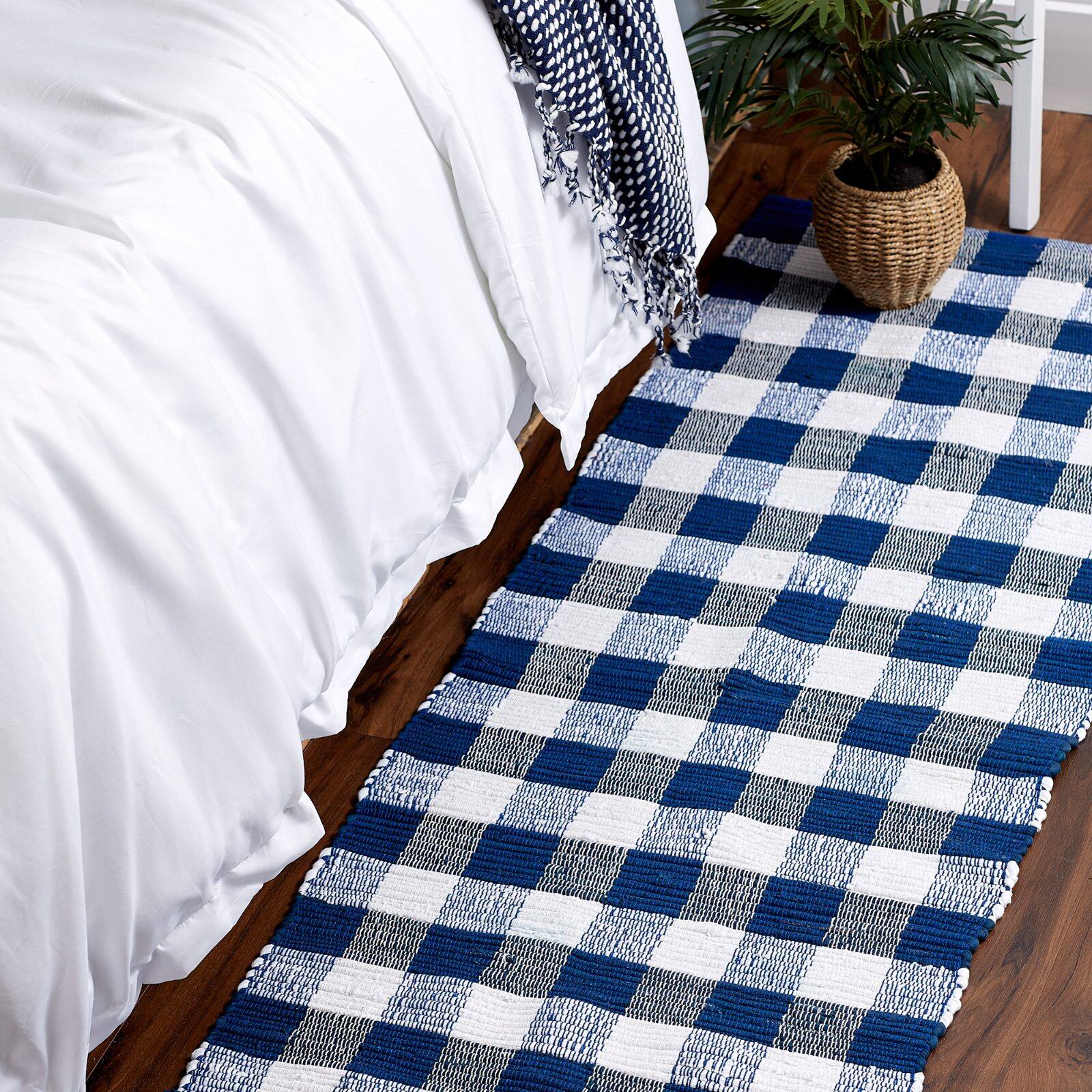 DII® Buffalo Check Rag Rug