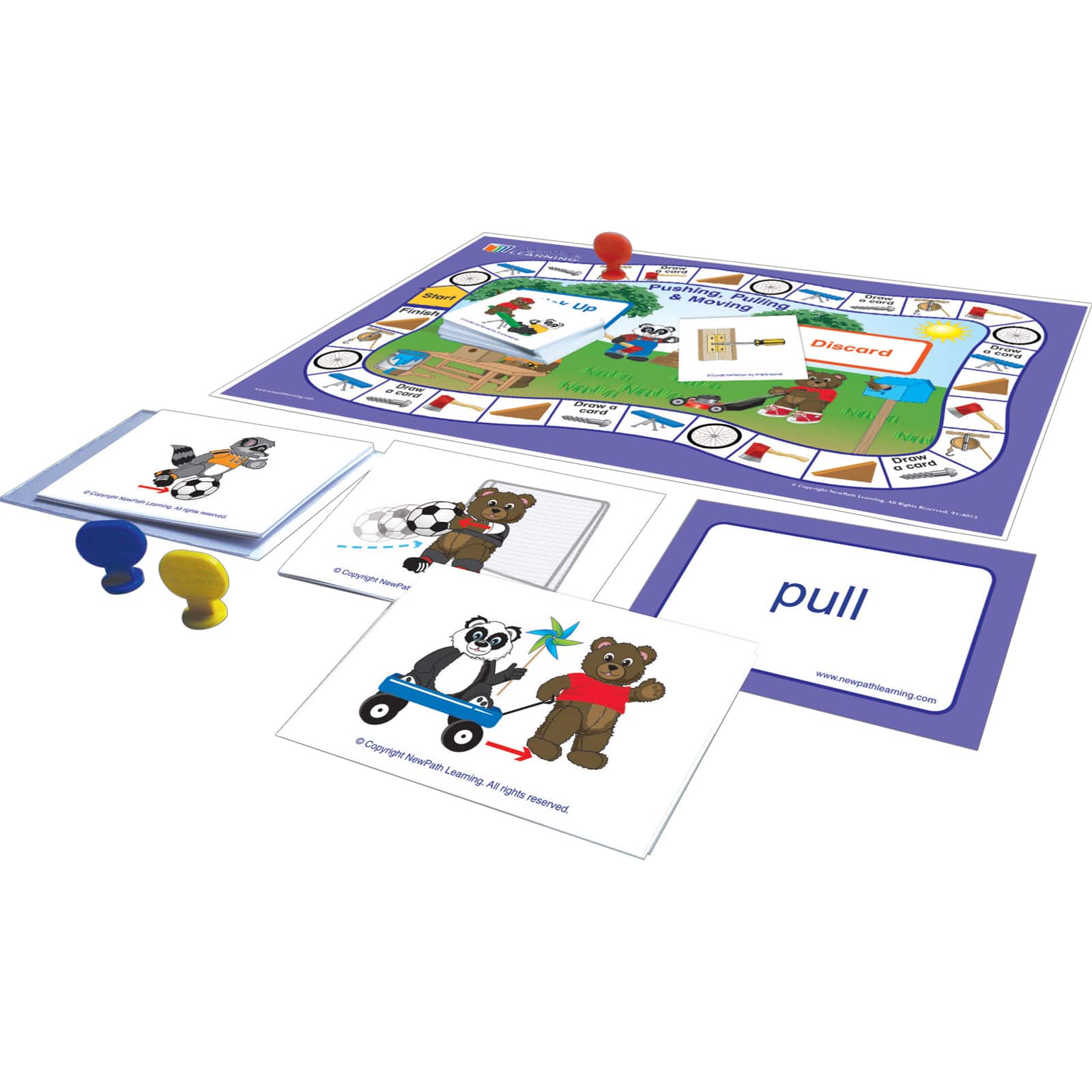 New Path Learning&#xAE; Pushing, Moving &#x26; Pulling Learning Center Game