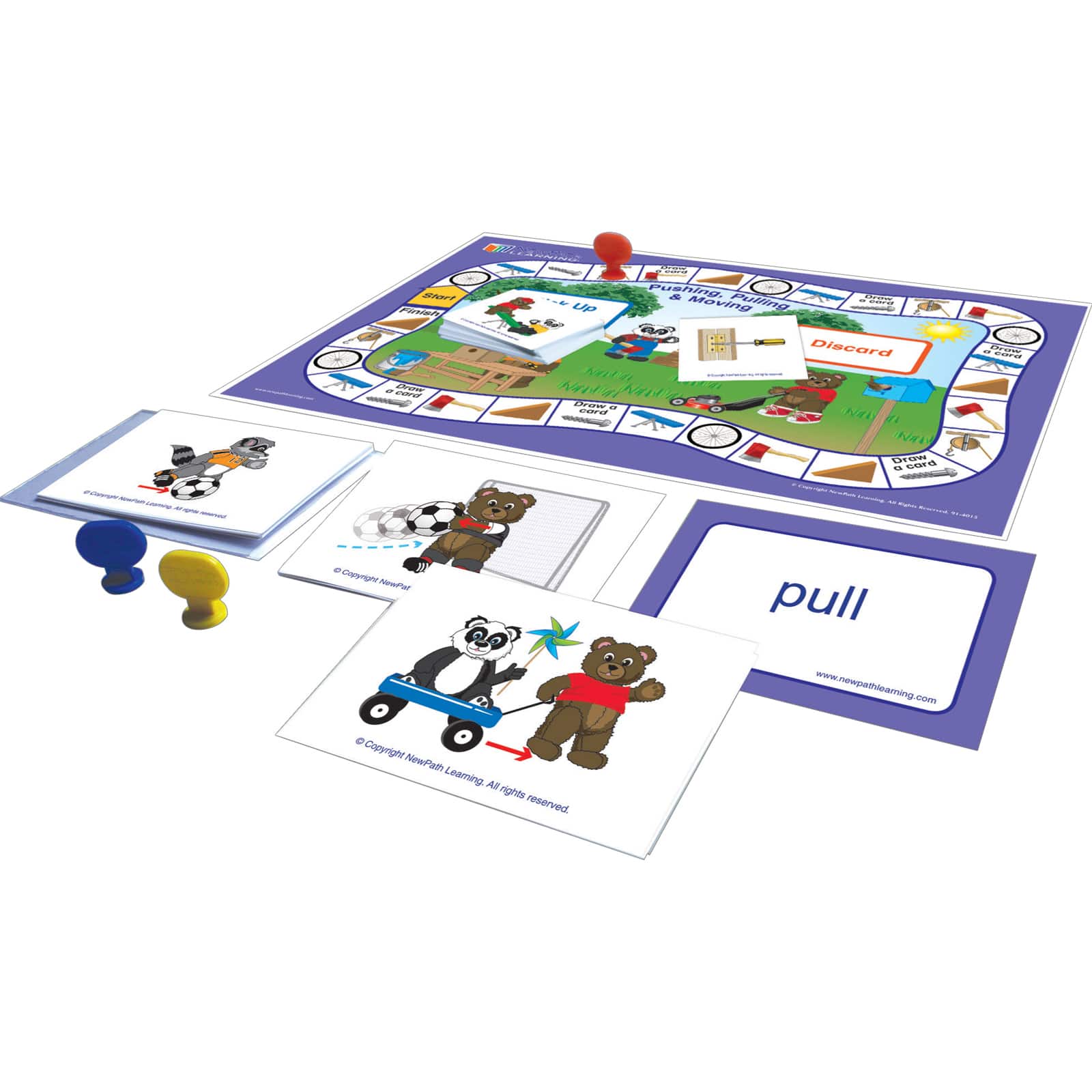 New Path Learning® Pushing, Moving & Pulling Learning Center Game
