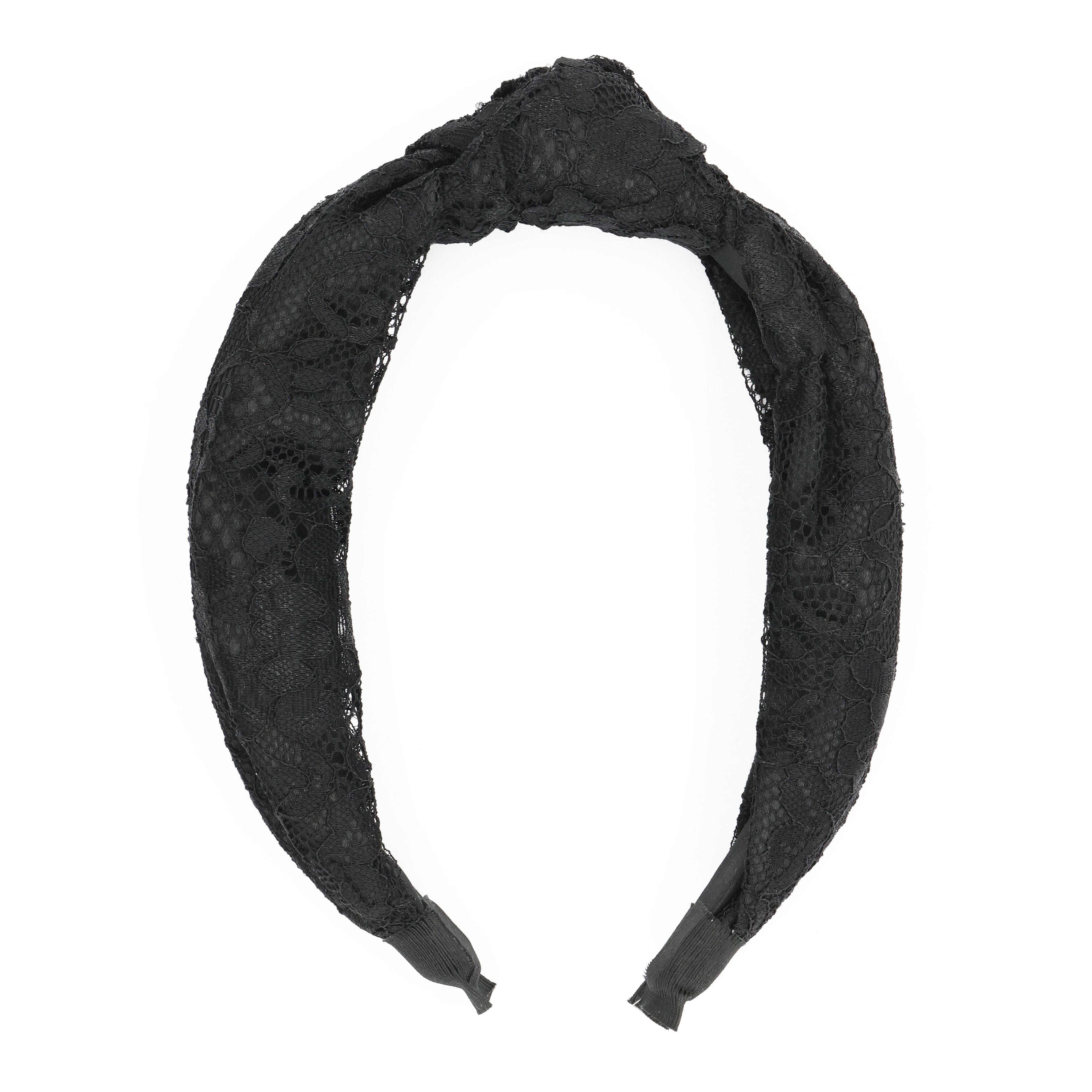 Black Lace Headband by Celebrate It&#x2122;