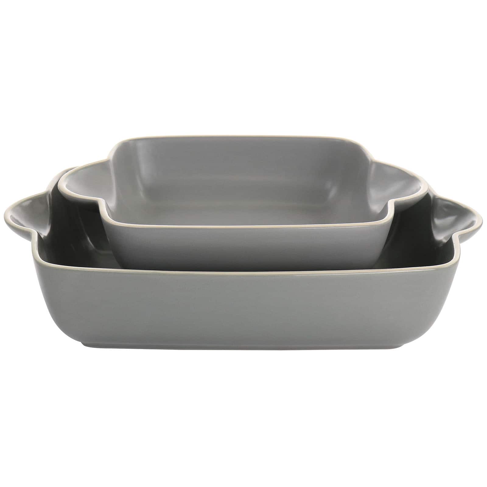 Gibson Home&#xAE; Rockaway Stoneware Nesting Bakeware Set