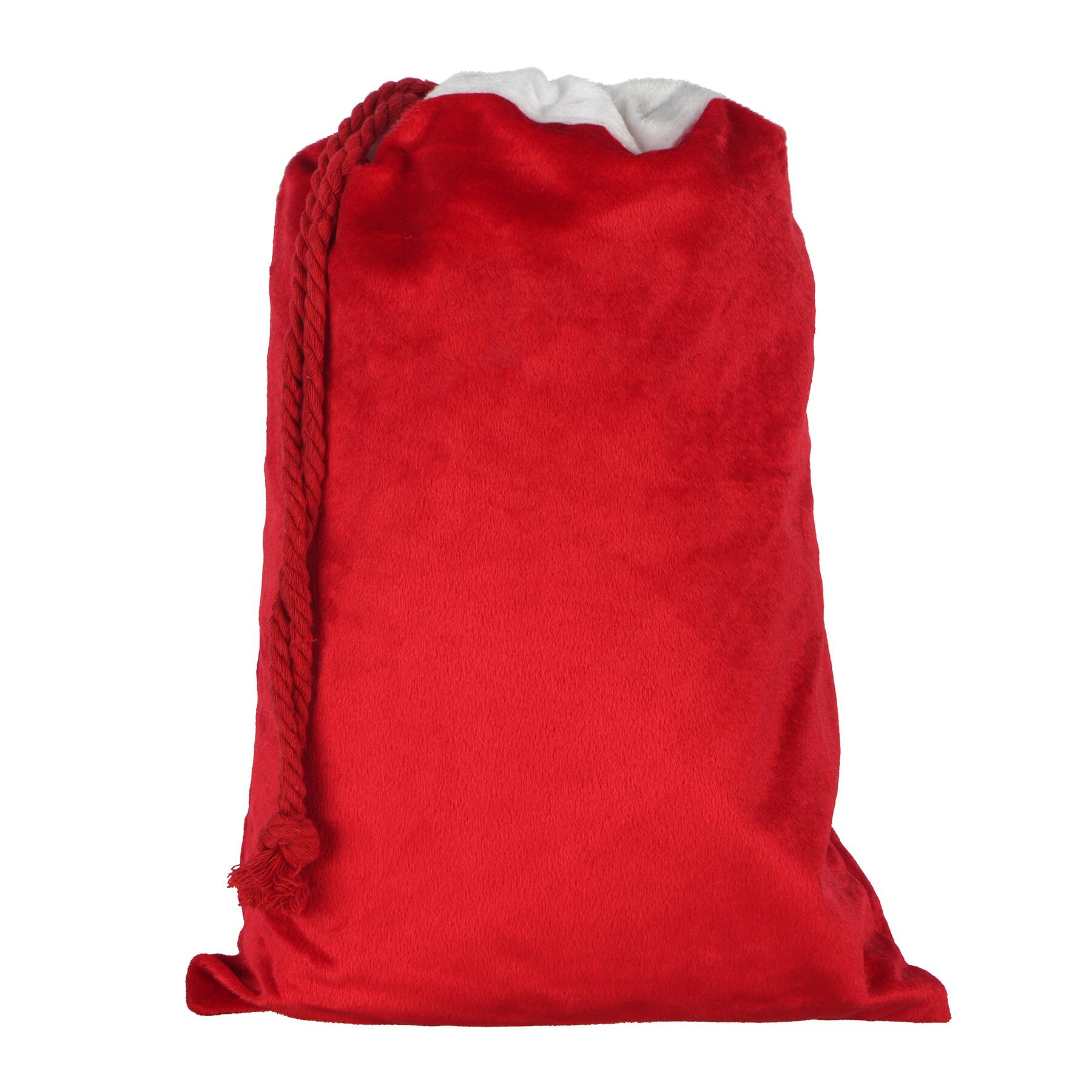Medium Red Velvet Santa Sacks, 2ct. by Celebrate It&#x2122;