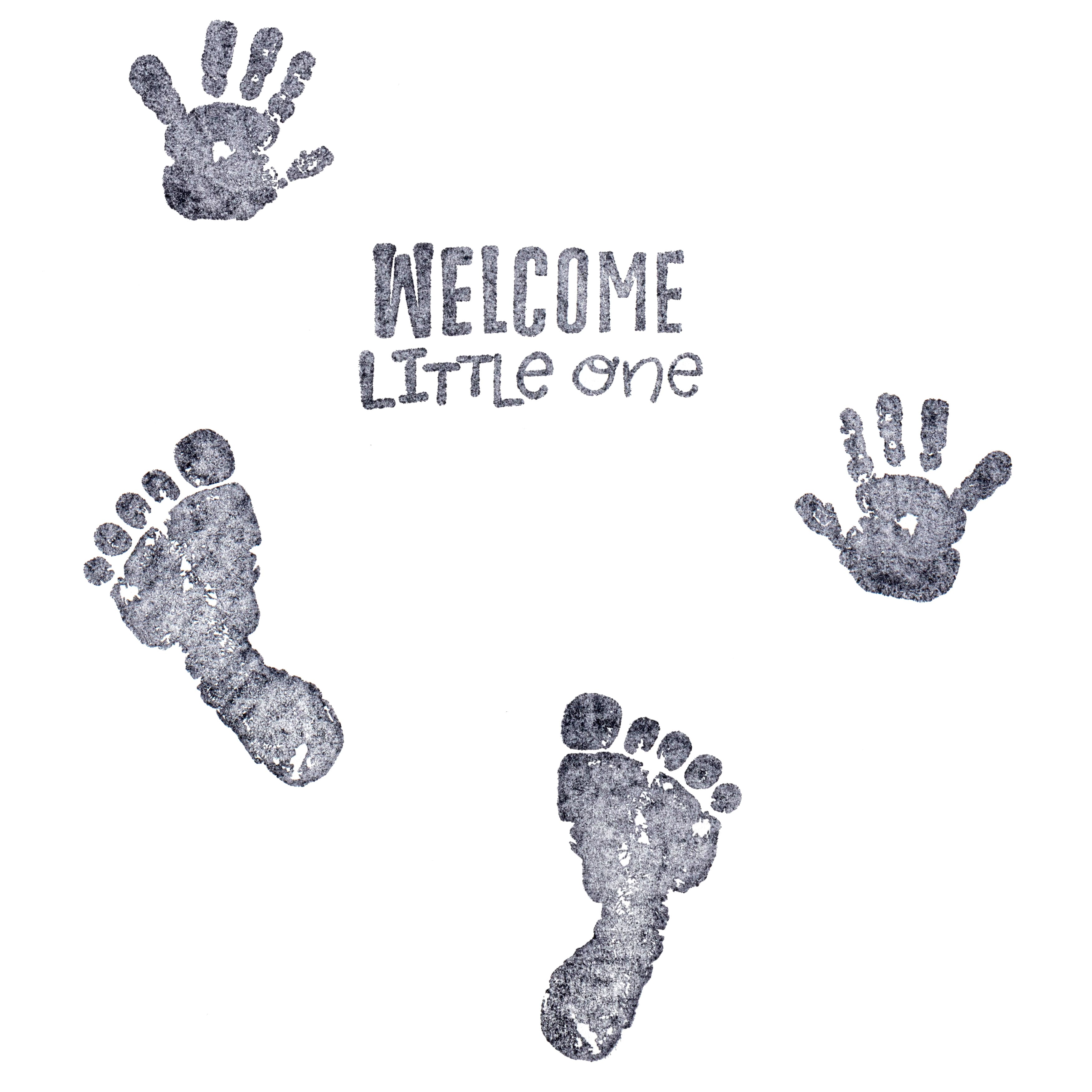 6 Pack: Baby Prints Wood Stamp Set by Recollections&#x2122;