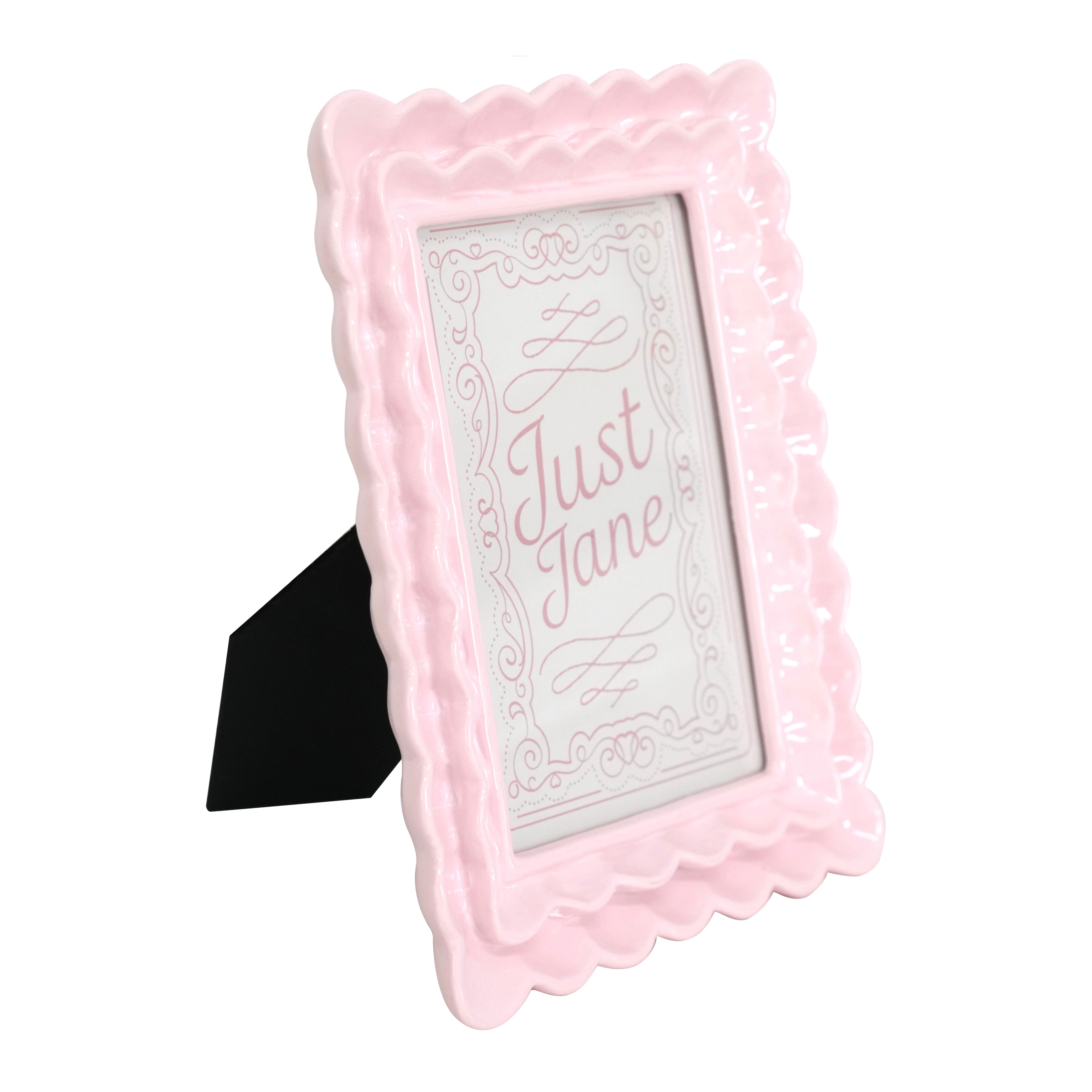 Just Jane 4&#x22; x 6&#x22; Layered Wave Frame by Studio D&#xE9;cor&#xAE;