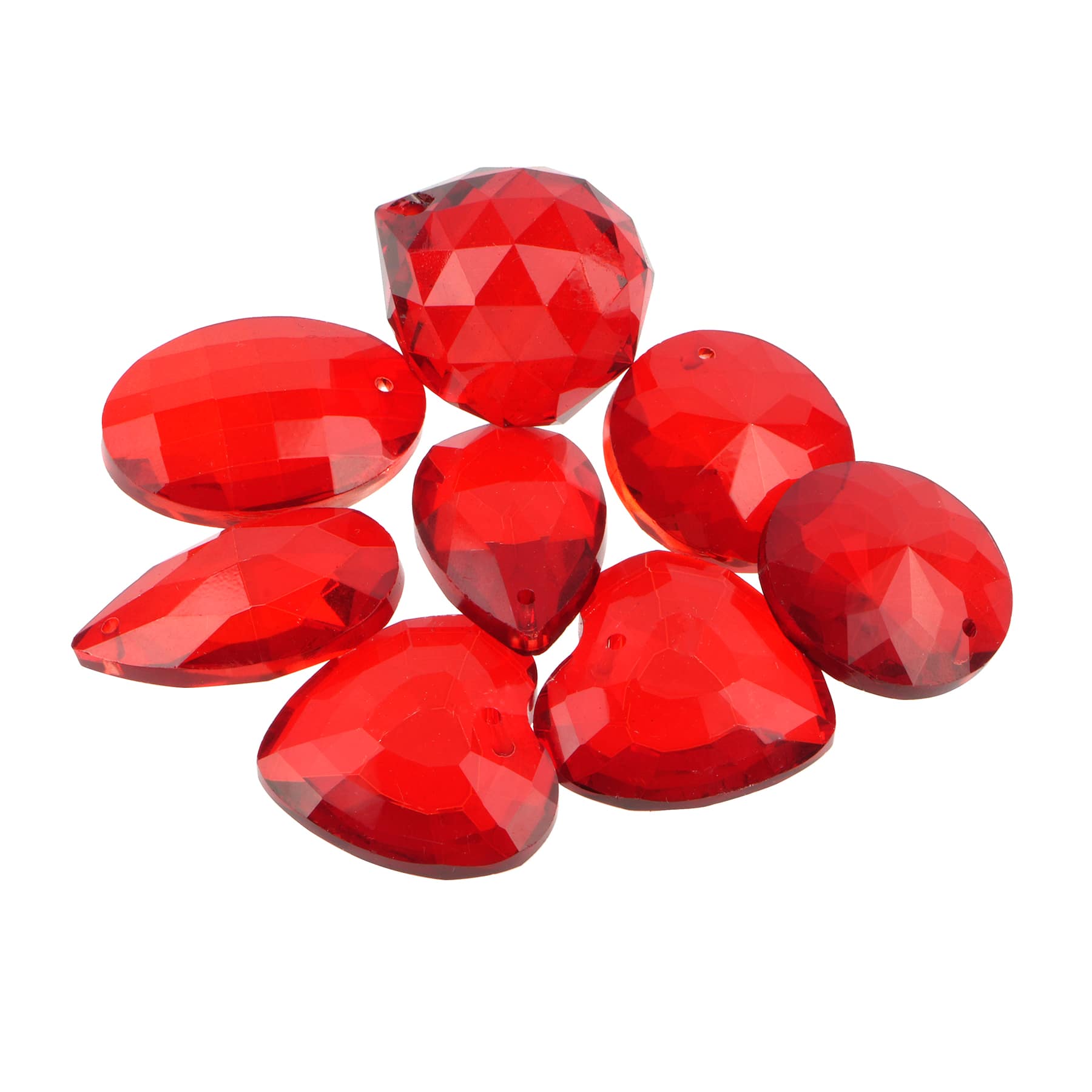 Faceted Glass Rhinestone Pendant Bead Mix by Bead Landing&#x2122;