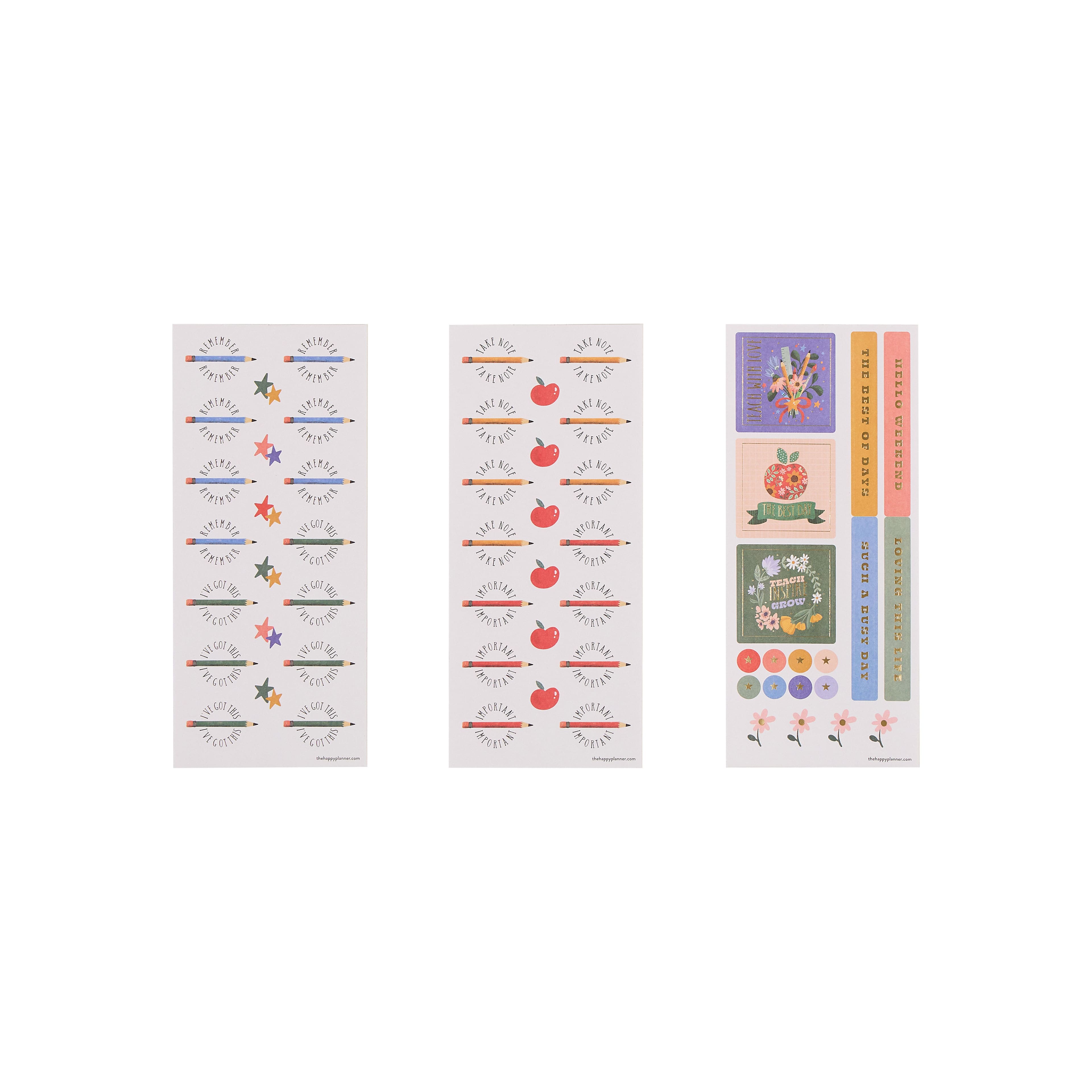 The Classic Happy Planner&#xAE; Teachers Are Heroes Planner Box Kit