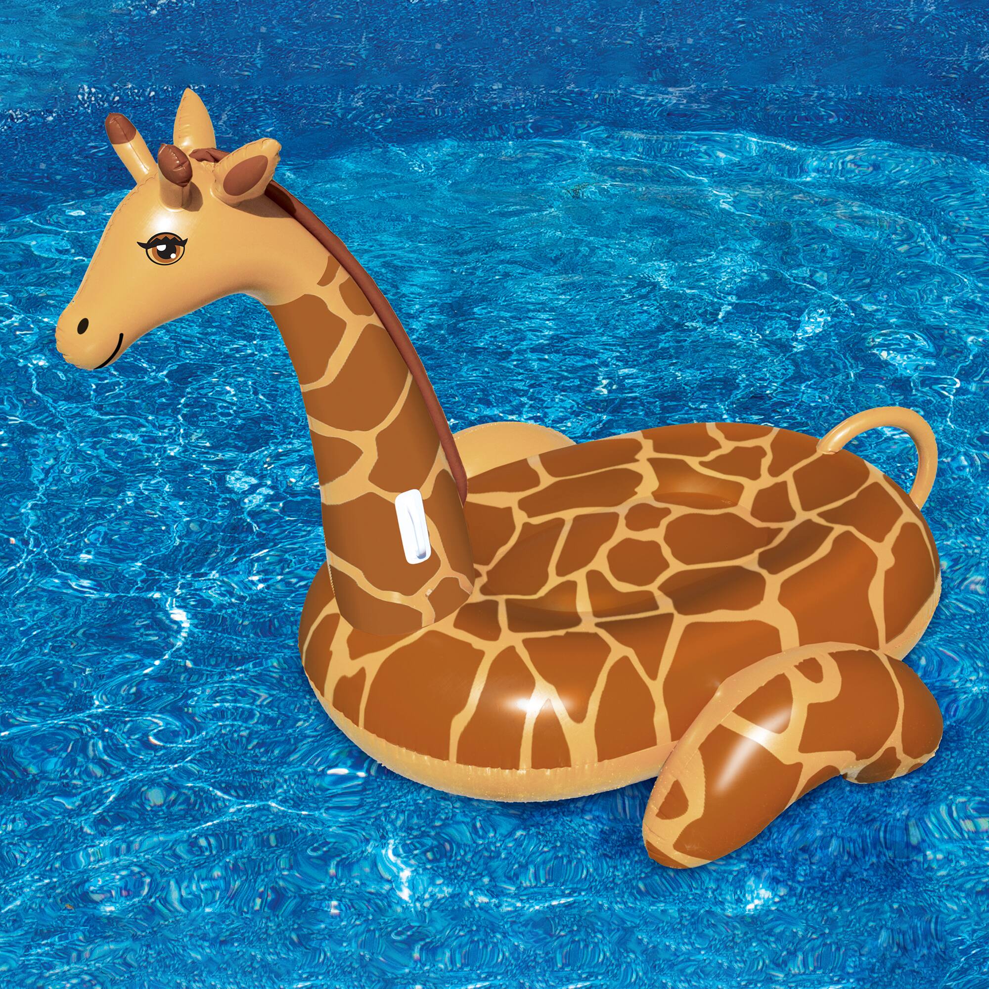 Swimline 64&#x22; Inflatable Giraffe Pool Lounger
