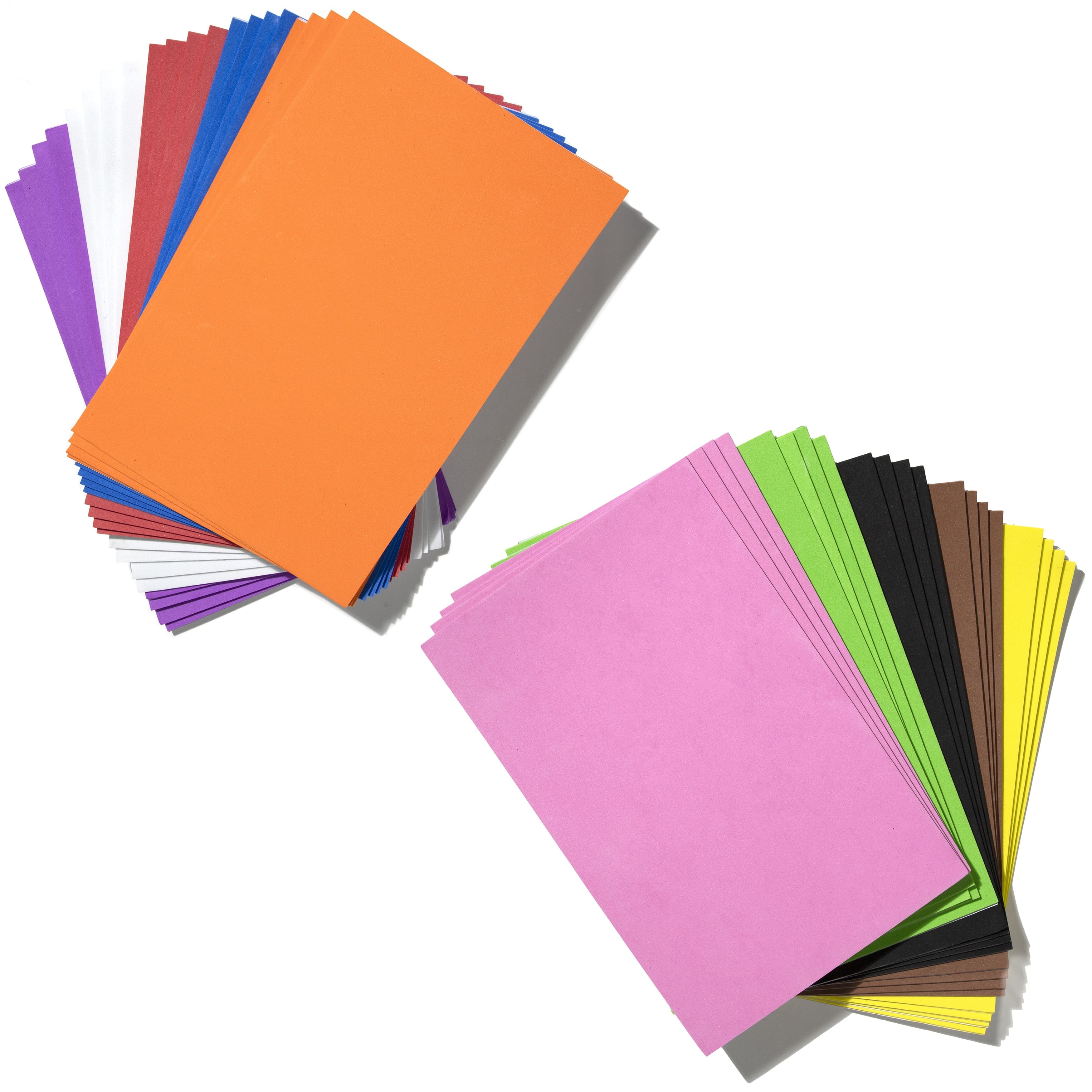 Cousin™ 5.9" x 9" Foam Sheets, 40 Sheets