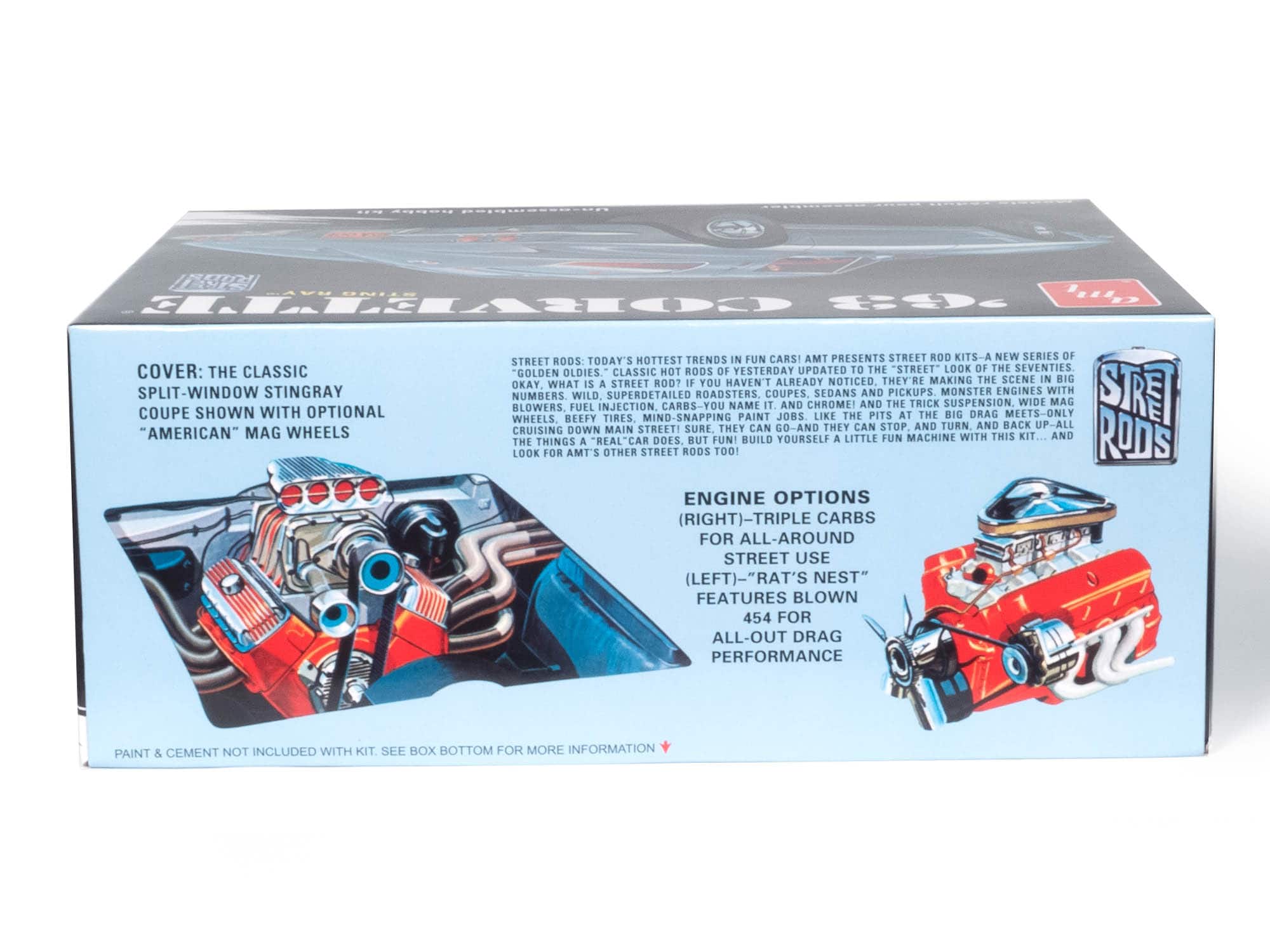 AMT&#xAE; 1963 Chevy Corvette&#xAE; Sting Ray&#x2122; 1:25 Scale Model Kit
