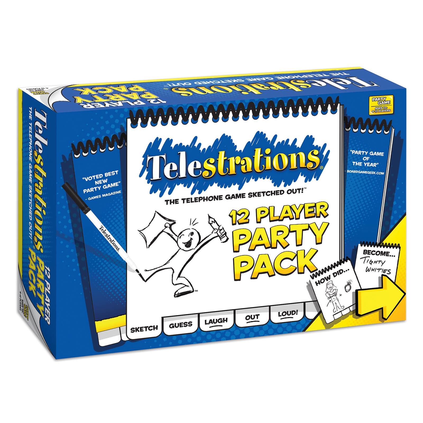 USAopoly Telestrations® 12 Player: The Party Pack