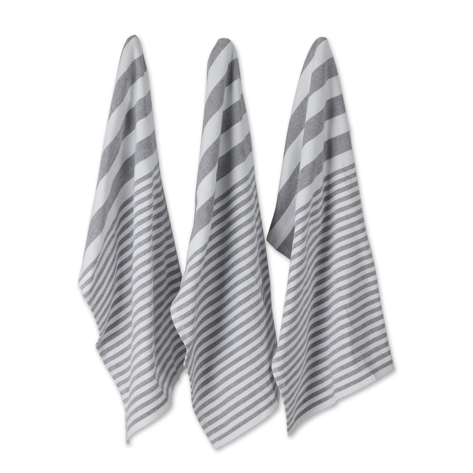 DII® Mineral Nautical Stripe Terry Dishtowels, 3ct.