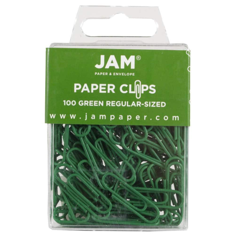JAM Paper Desk Essentials Paper Clips & Binder Clips Kit