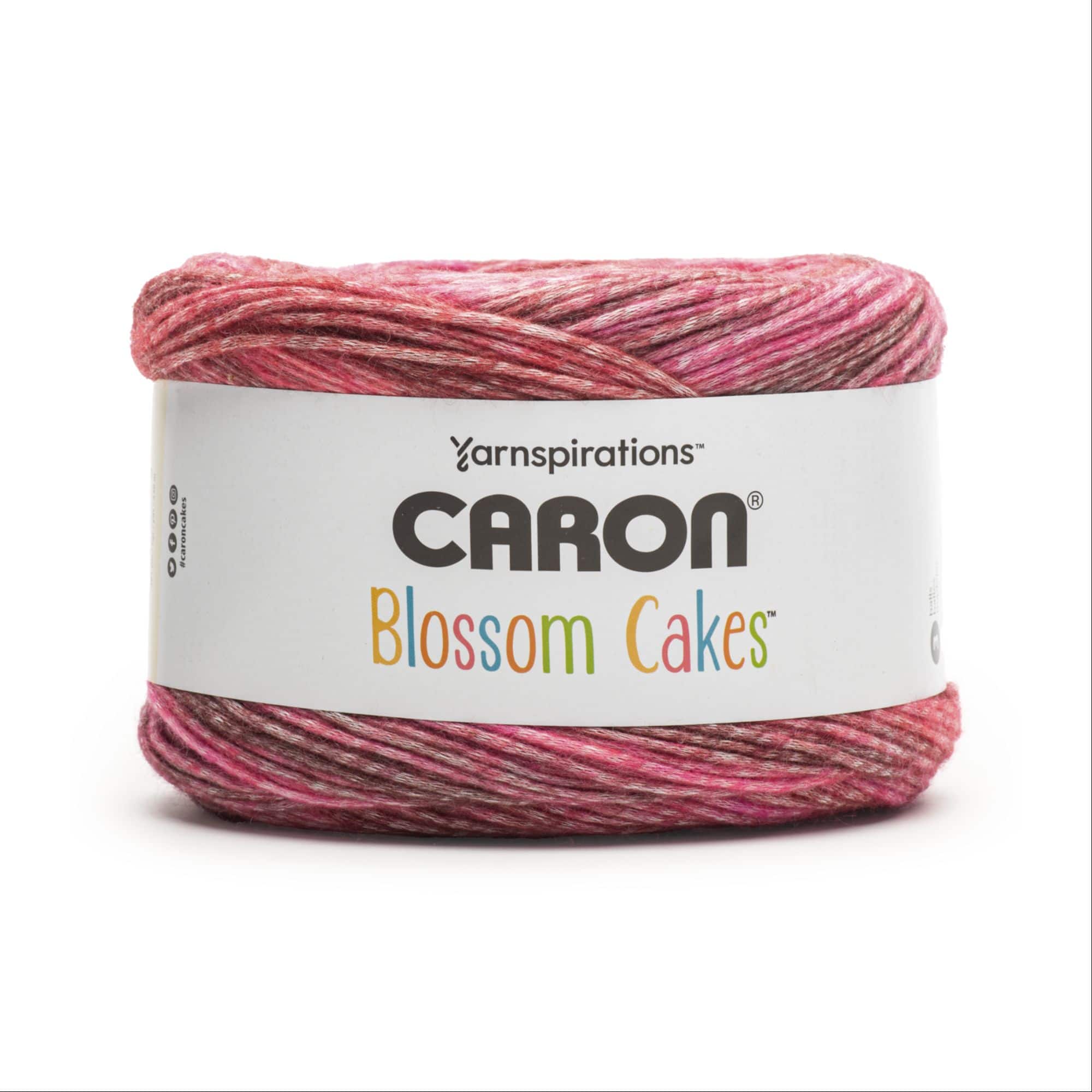 Buy in Bulk - 12 Pack: Caron® Blossom Cakes™ Yarn, Color: Azalea