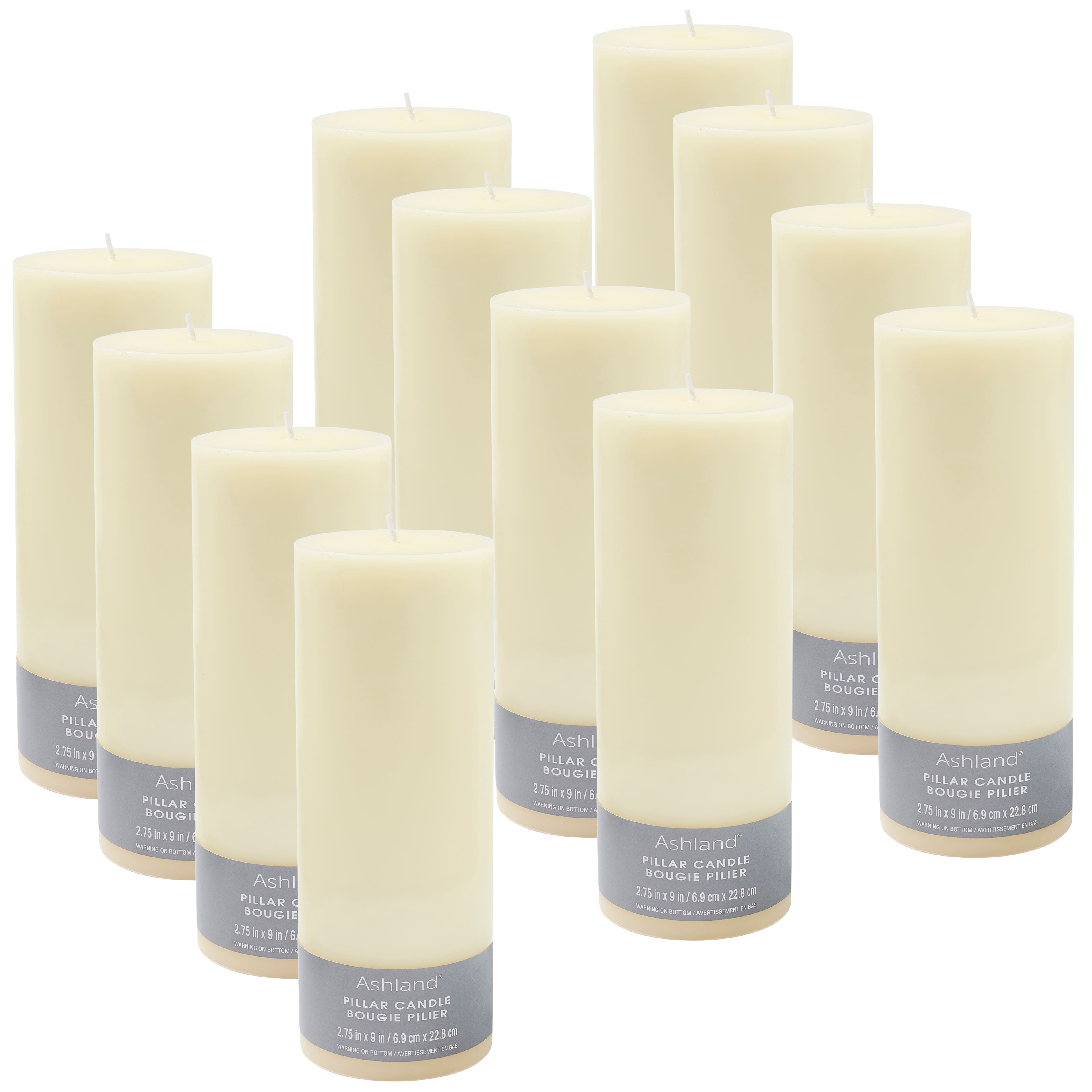 12 Pack: 2.75" x 9" Pillar Candle by Ashland®