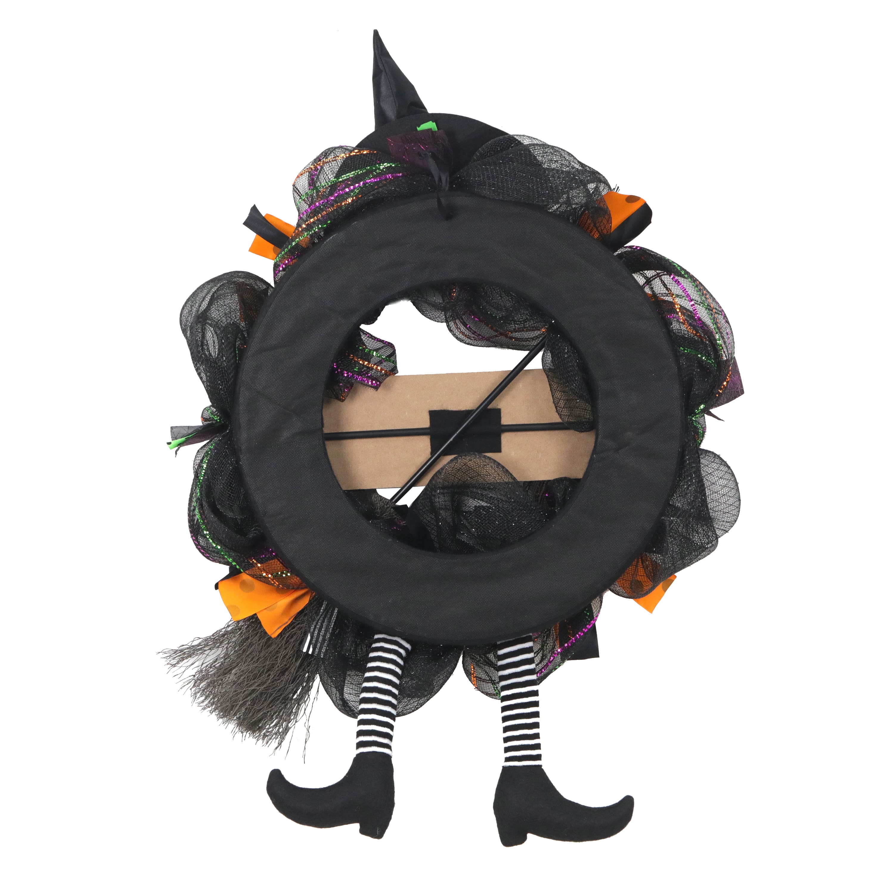 32.5&#x22; Happy Halloween Witch Wreath by Ashland&#xAE;