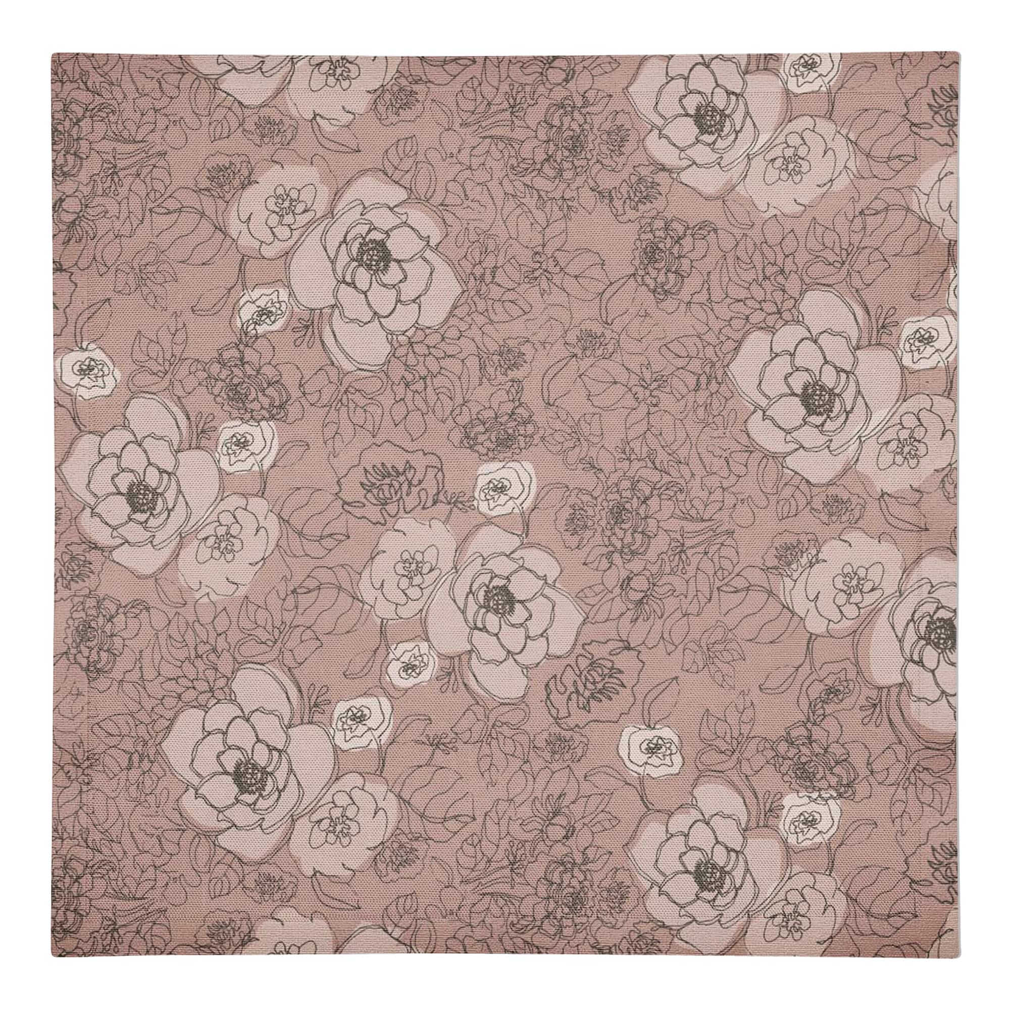 Multi Floral Cotton Twill Napkin